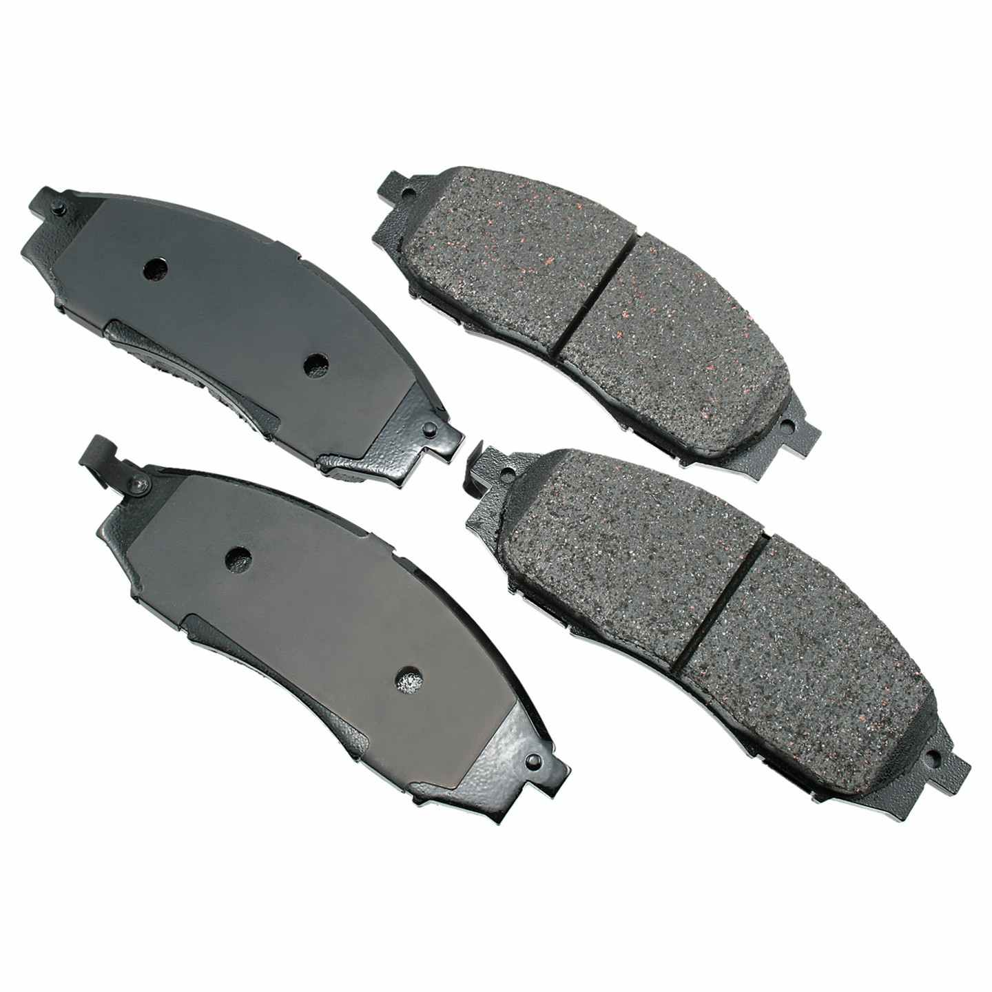 akebono proact disc brake pad set  frsport act830