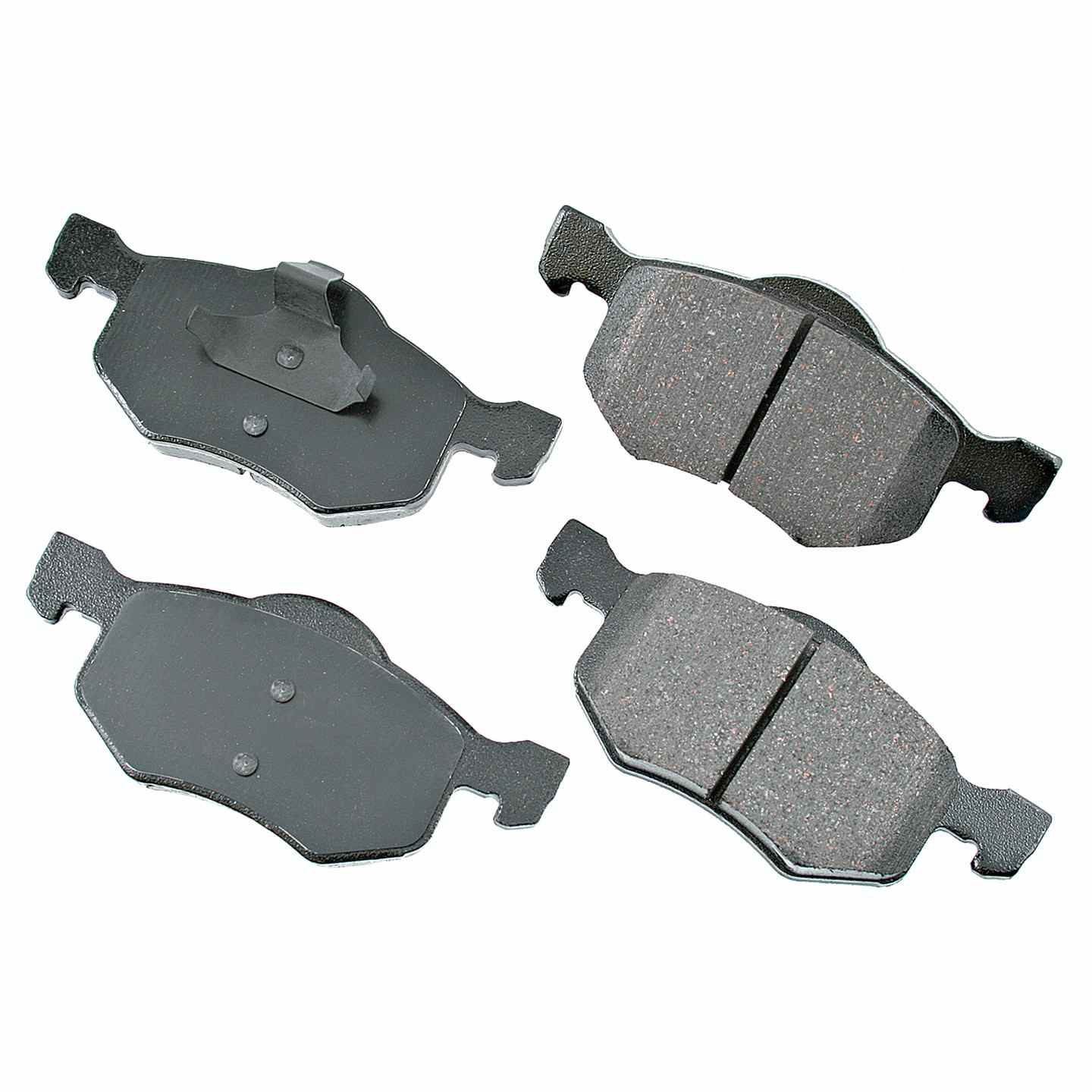 akebono proact disc brake pad set  frsport act843