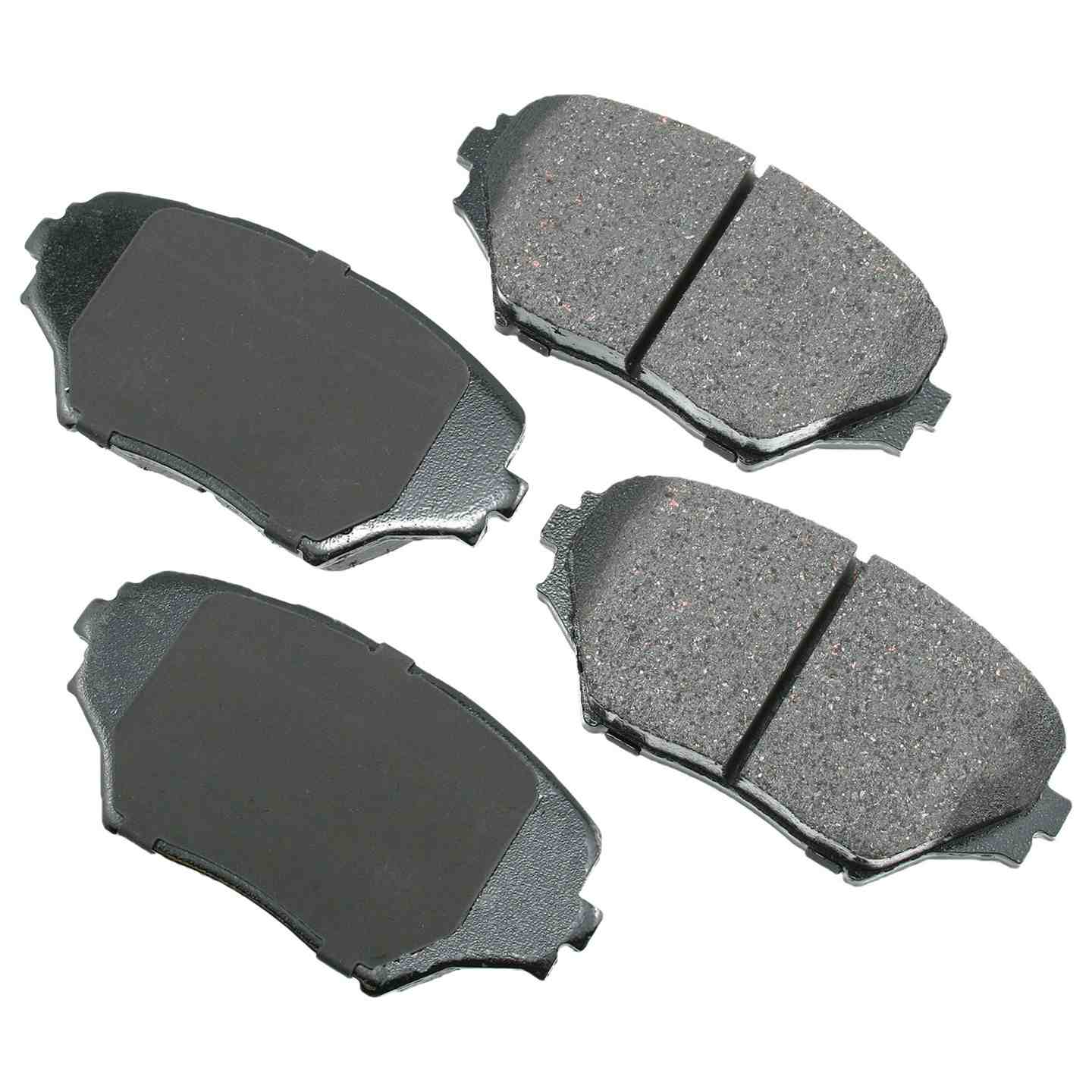 akebono proact disc brake pad set  frsport act862