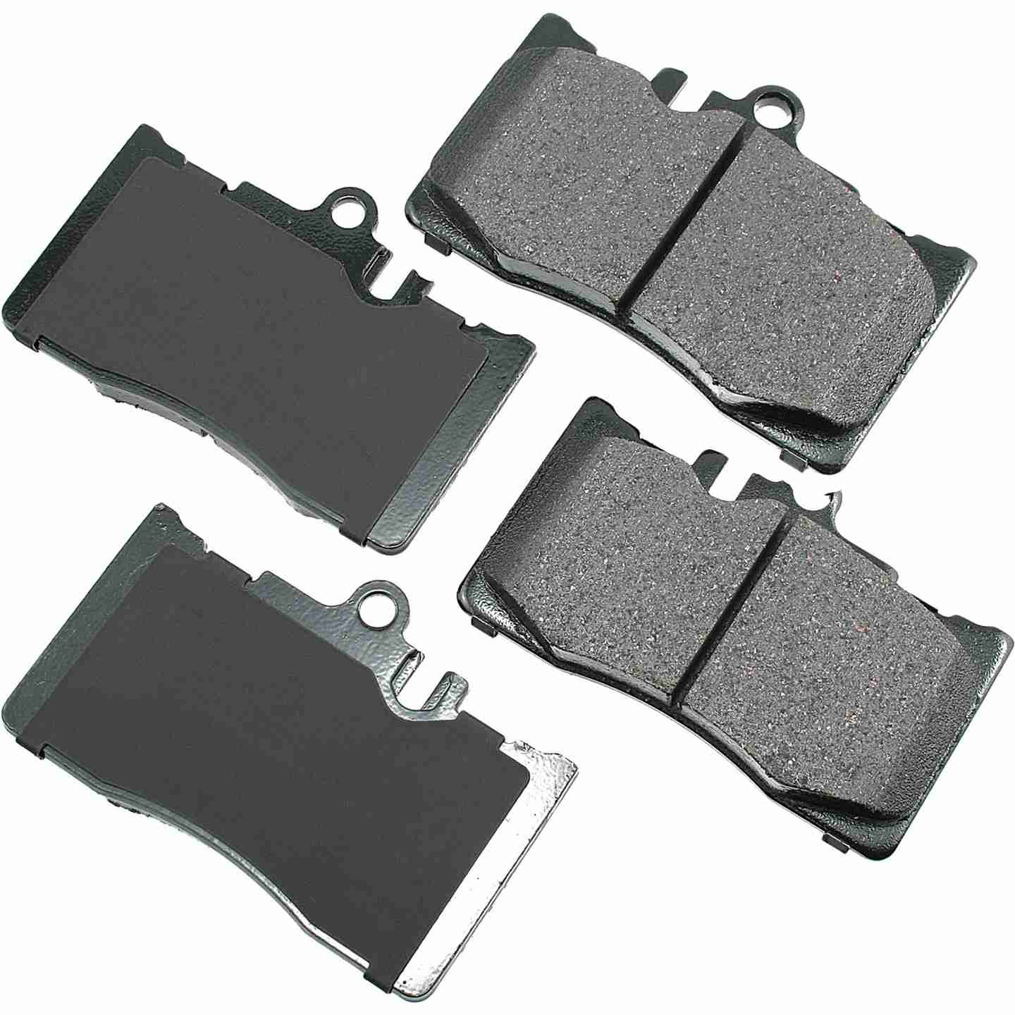 akebono proact disc brake pad set  frsport act870