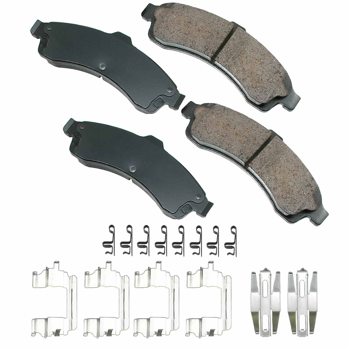 akebono proact disc brake pad set  frsport act882