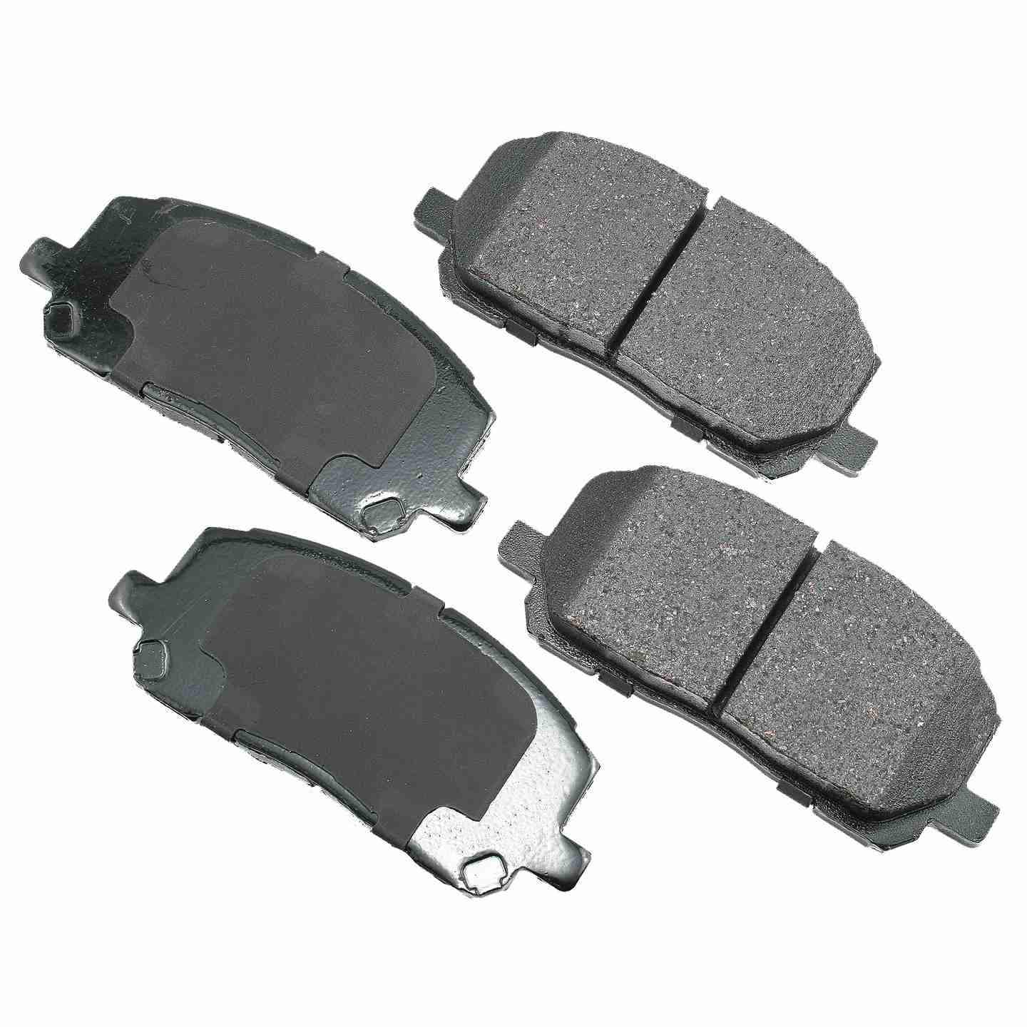 akebono proact disc brake pad set  frsport act884