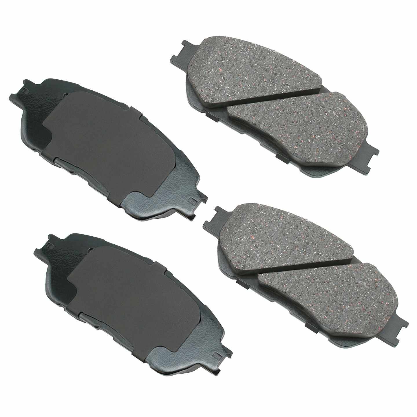 akebono proact disc brake pad set  frsport act906a