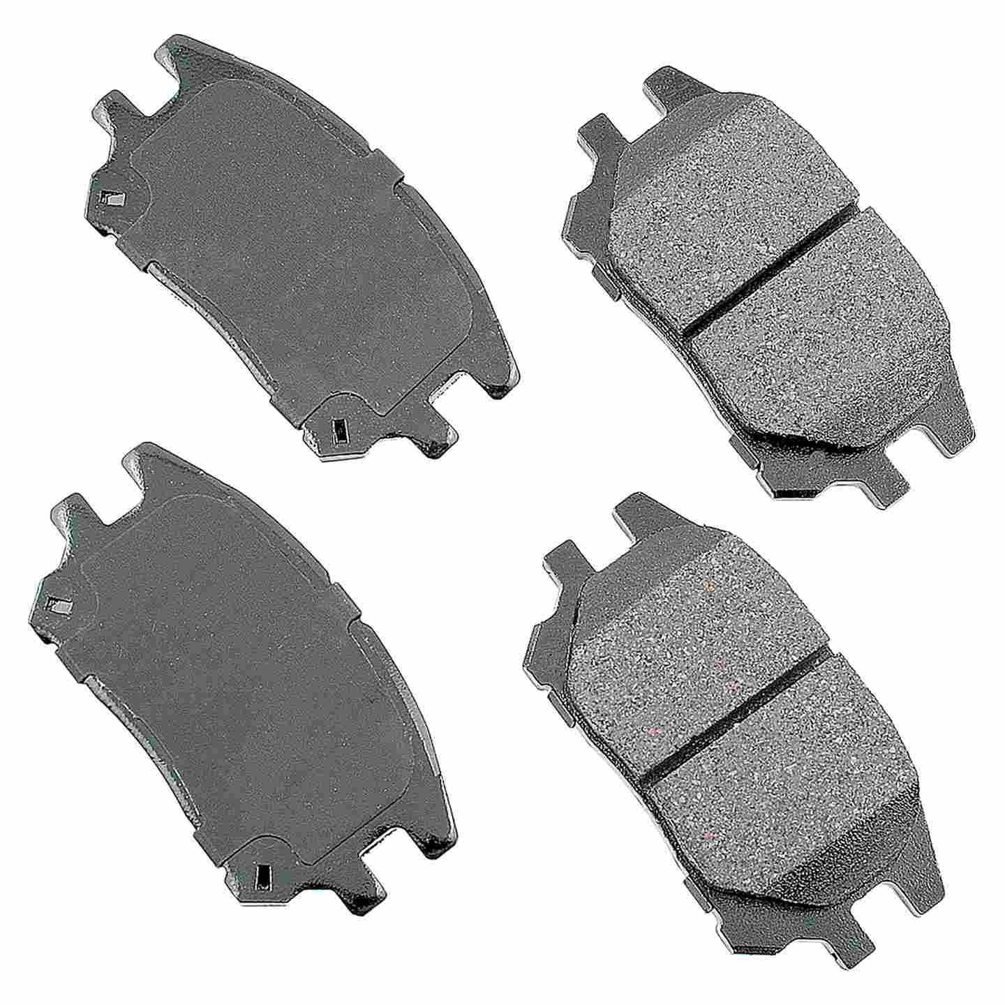 akebono proact disc brake pad set  frsport act930