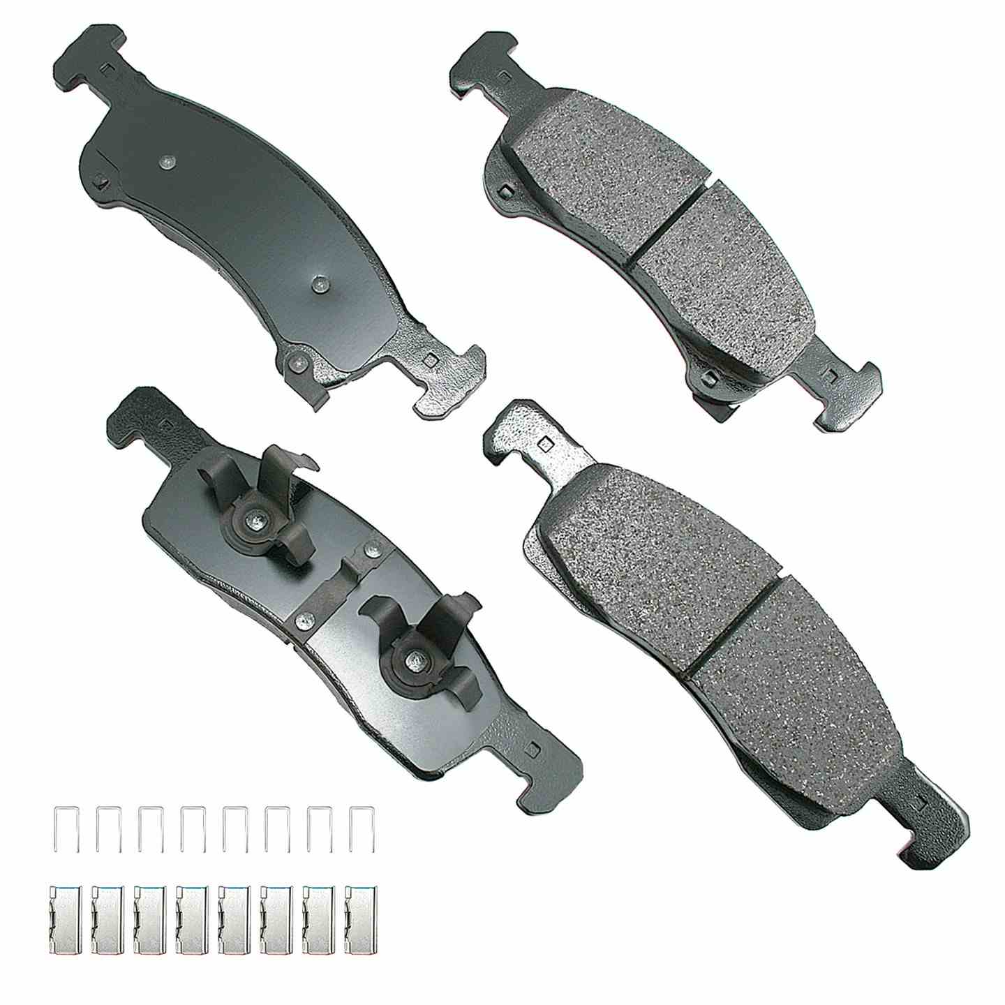 akebono proact disc brake pad set  frsport act934