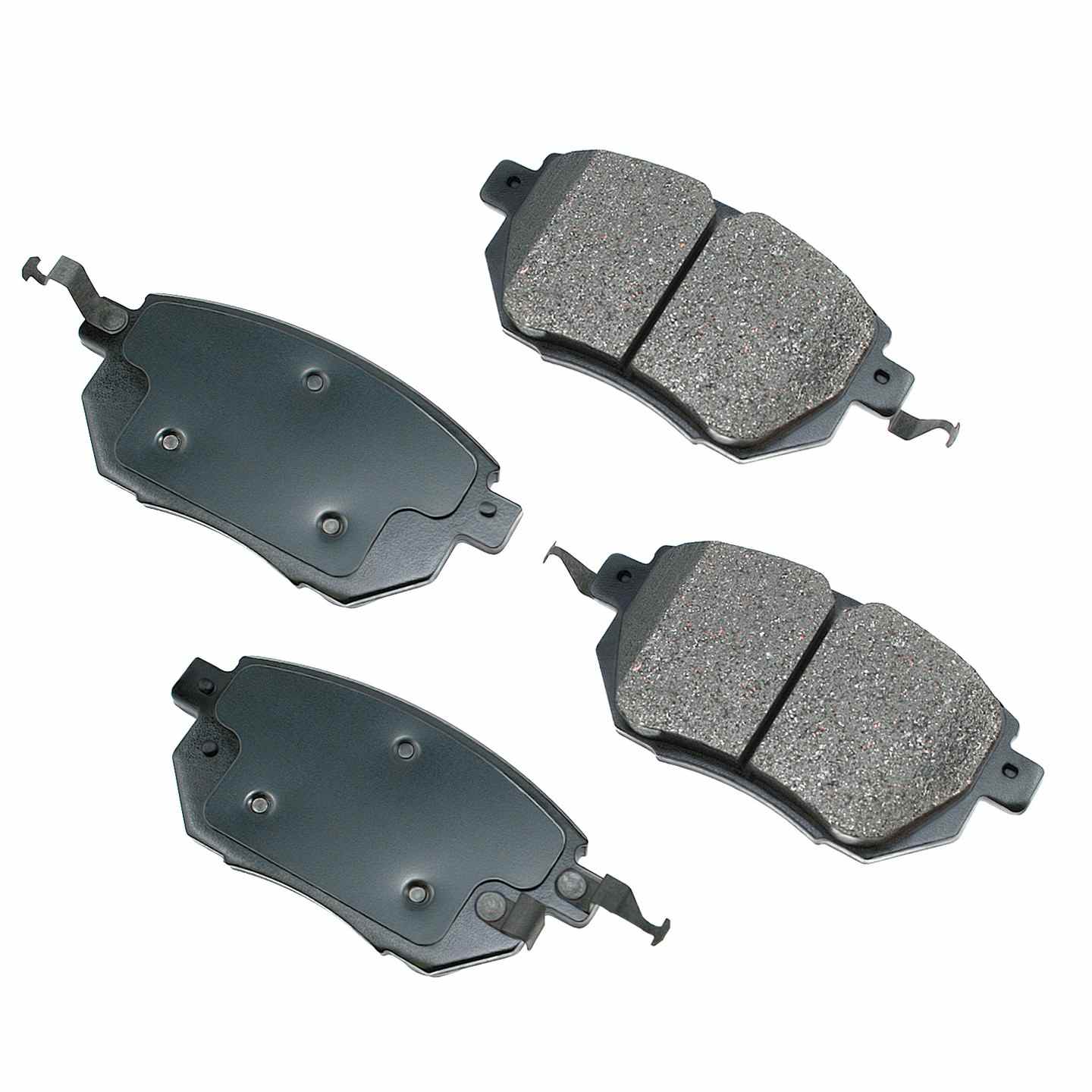 akebono proact disc brake pad set  frsport act969