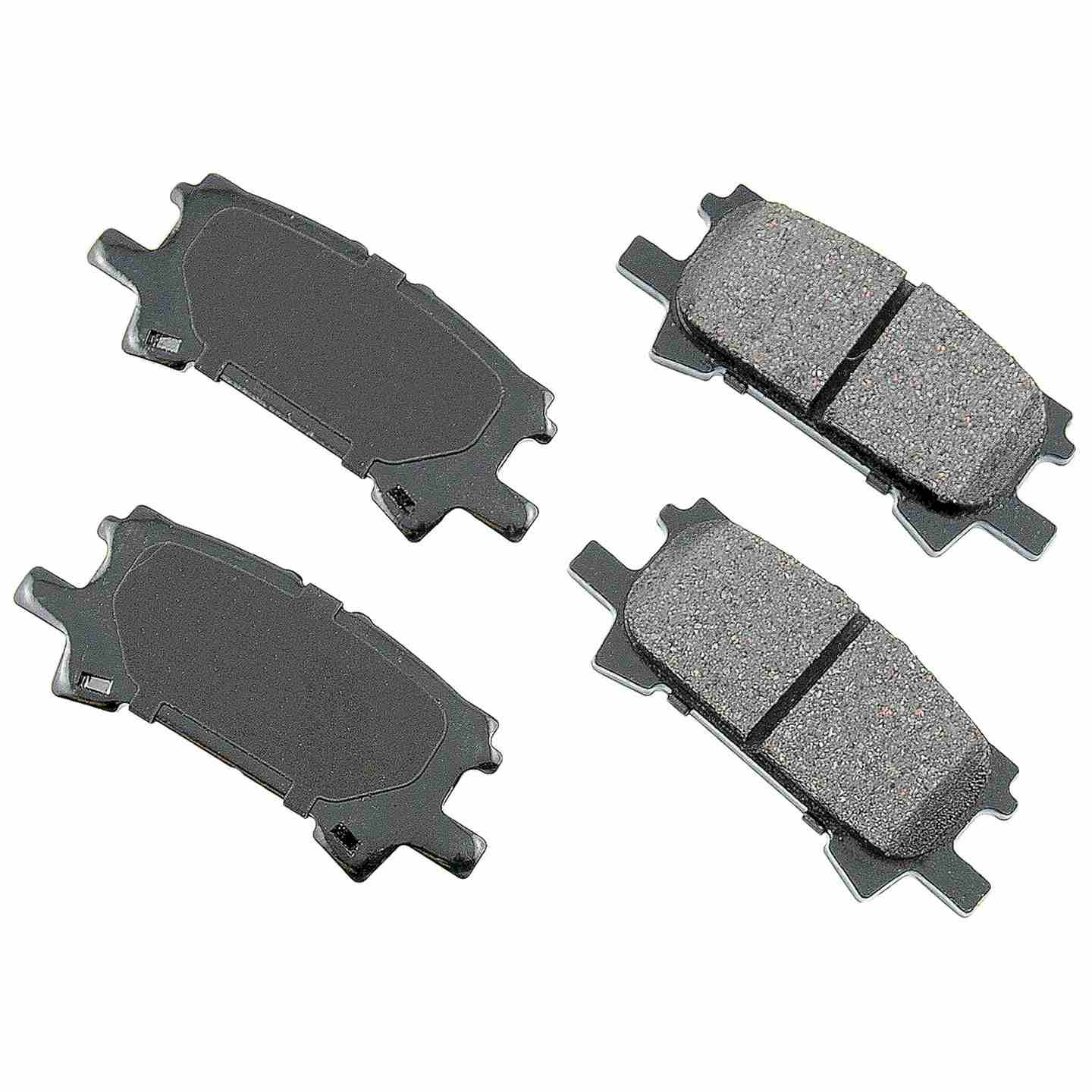 Akebono ProACT Disc Brake Pad Set  top view frsport ACT996