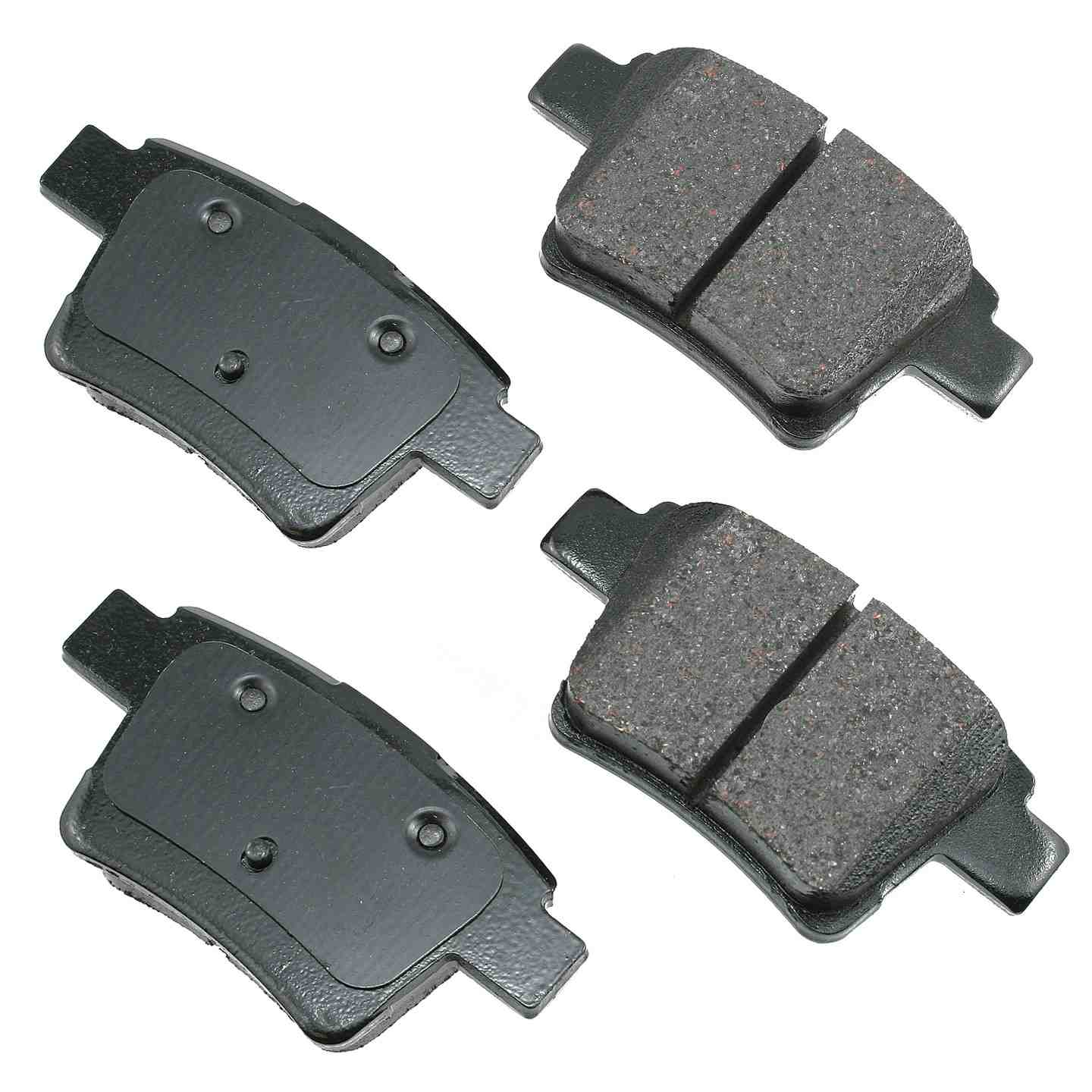 Akebono Performance Disc Brake Pad Set  top view frsport ASP1071