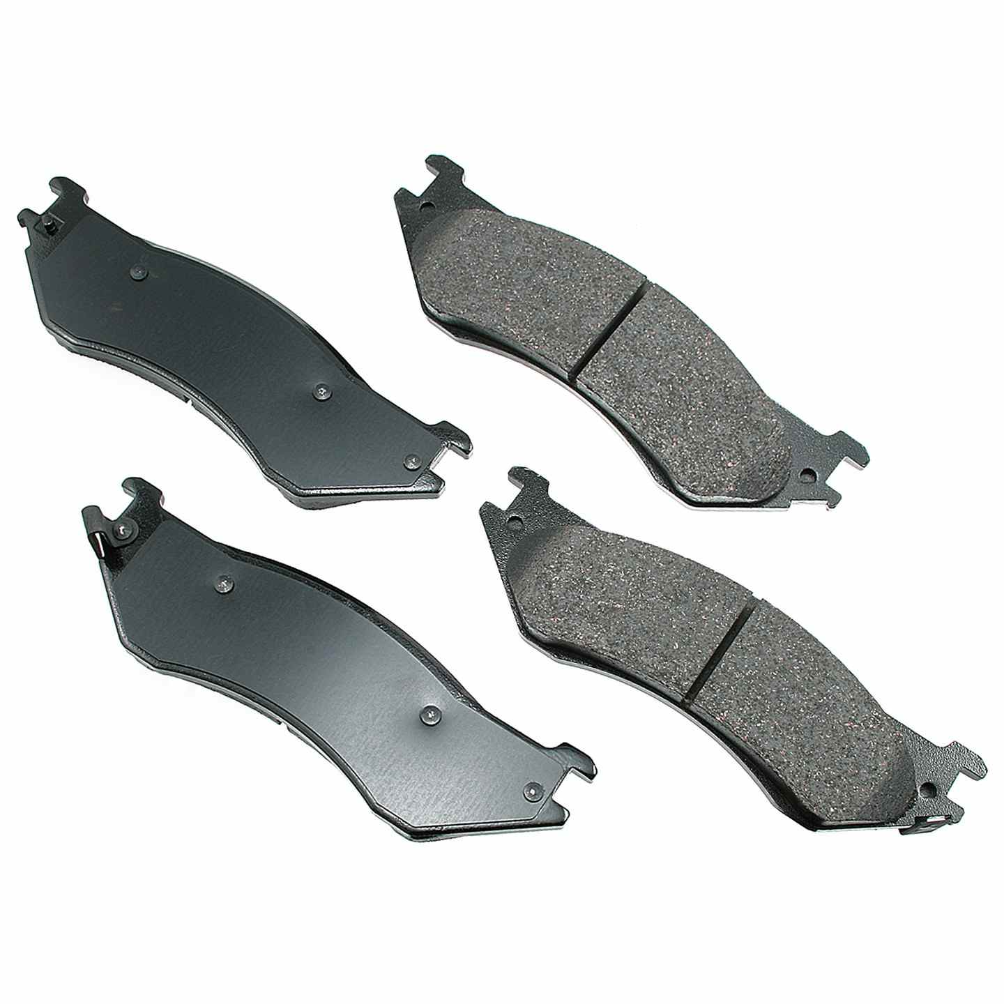 Akebono Performance Disc Brake Pad Set  top view frsport ASP702