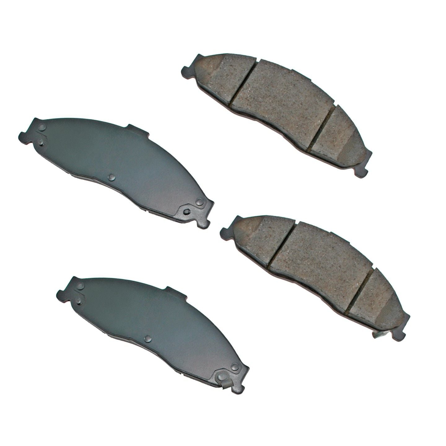 Akebono Performance Disc Brake Pad Set  top view frsport ASP749