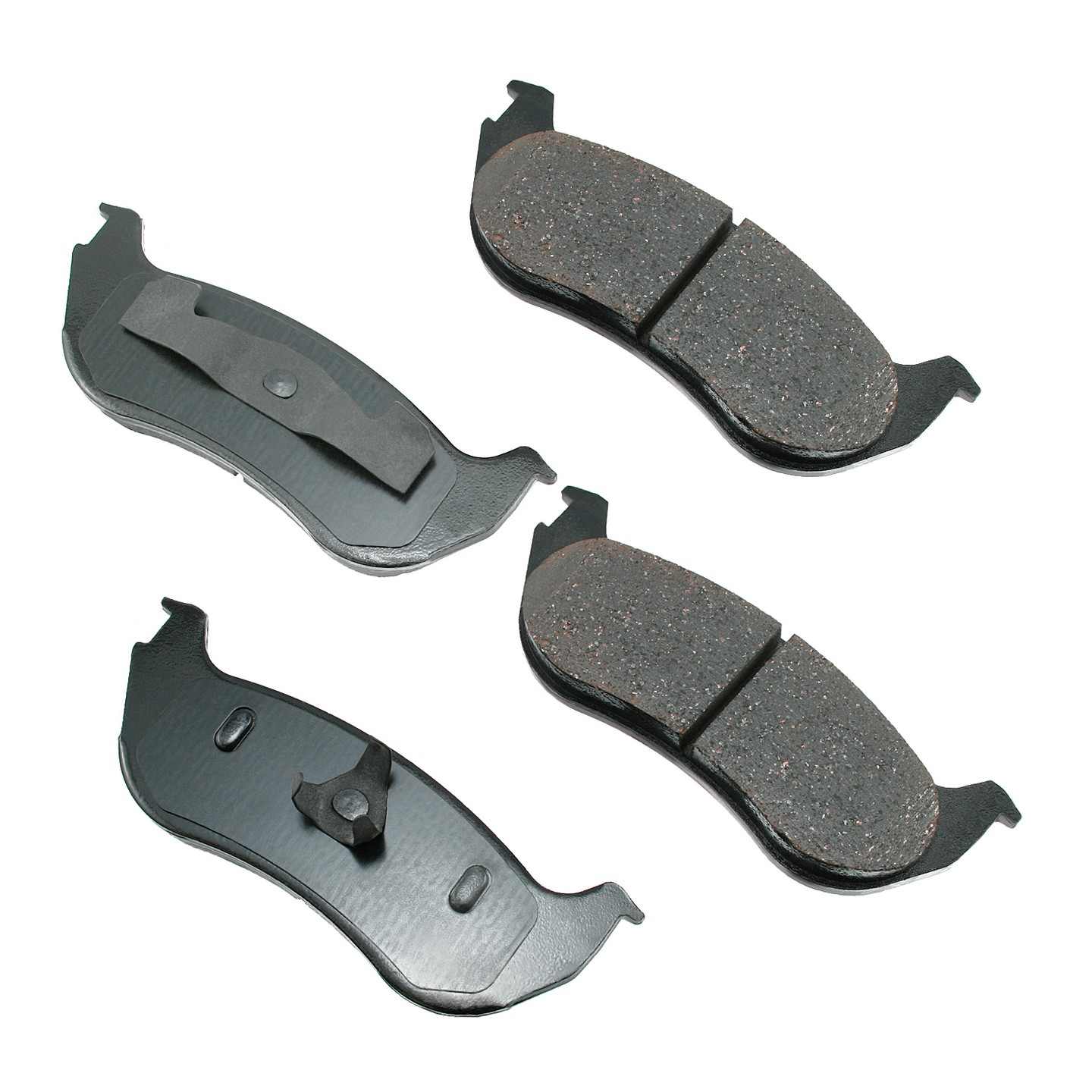 Akebono Performance Disc Brake Pad Set  top view frsport ASP881