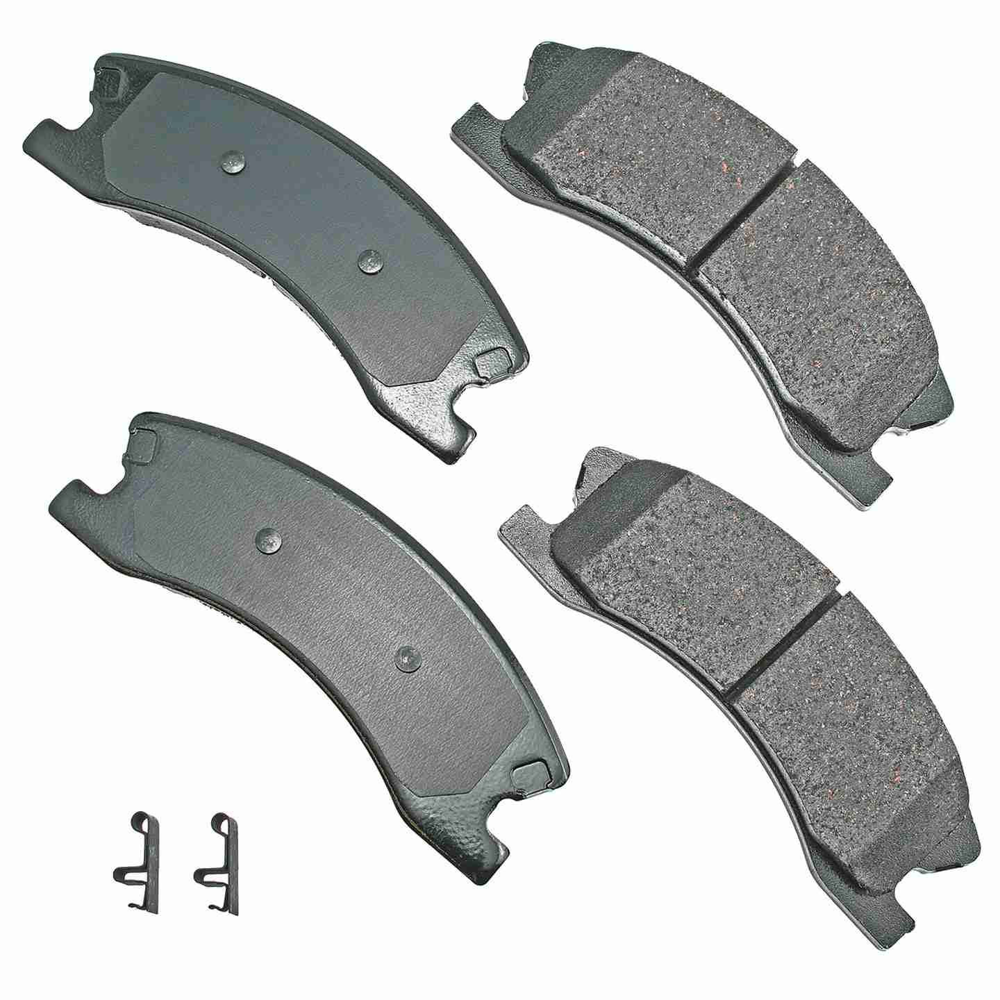 Akebono Performance Disc Brake Pad Set  top view frsport ASP945