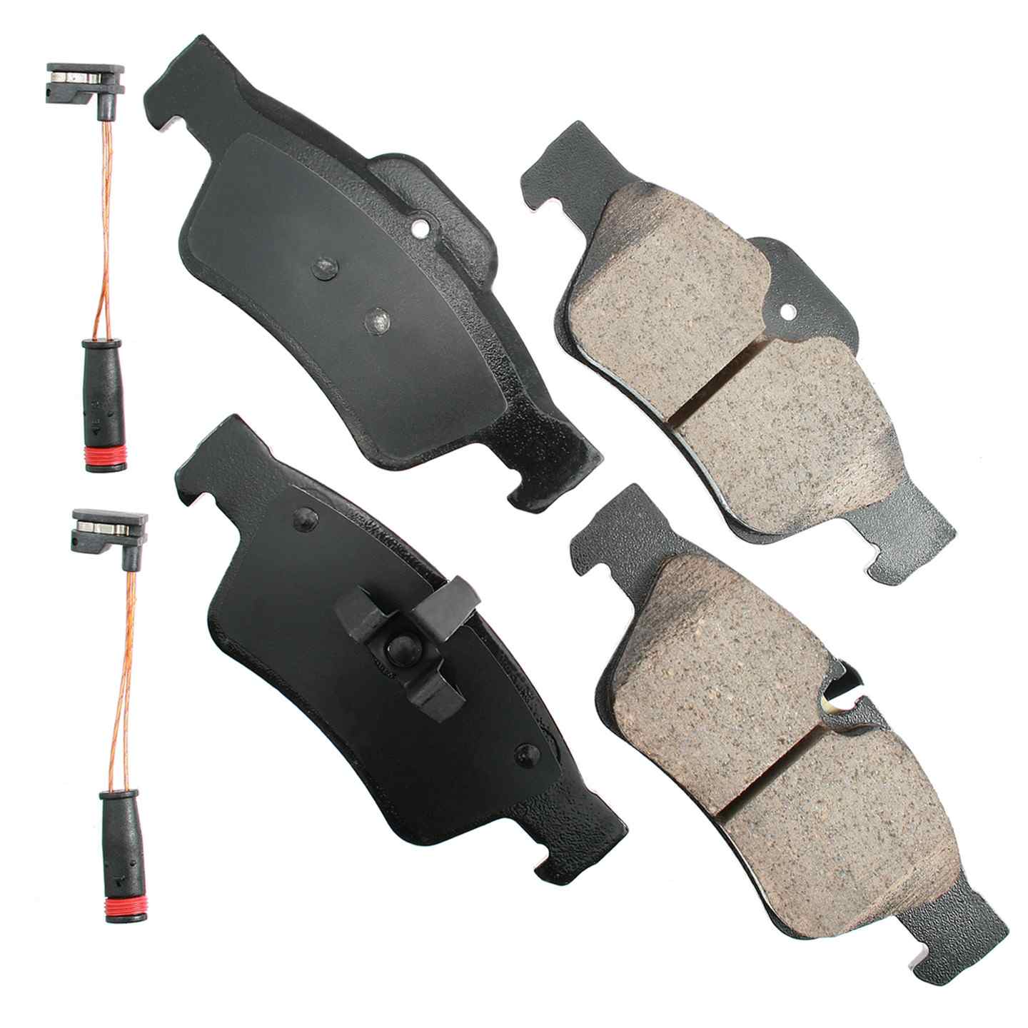 akebono euro disc brake pad set  frsport eur1122