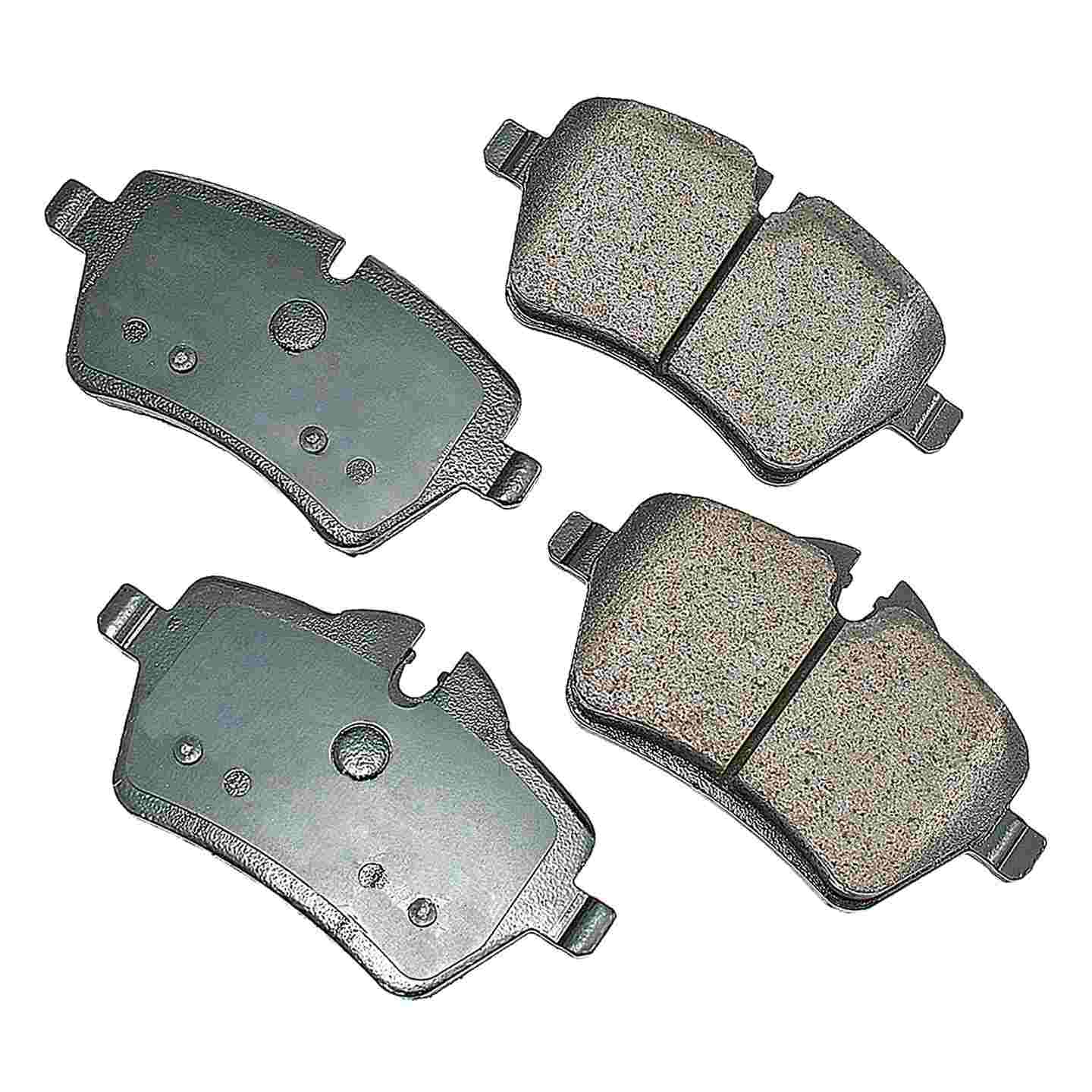 Akebono EURO Disc Brake Pad Set  top view frsport EUR1204