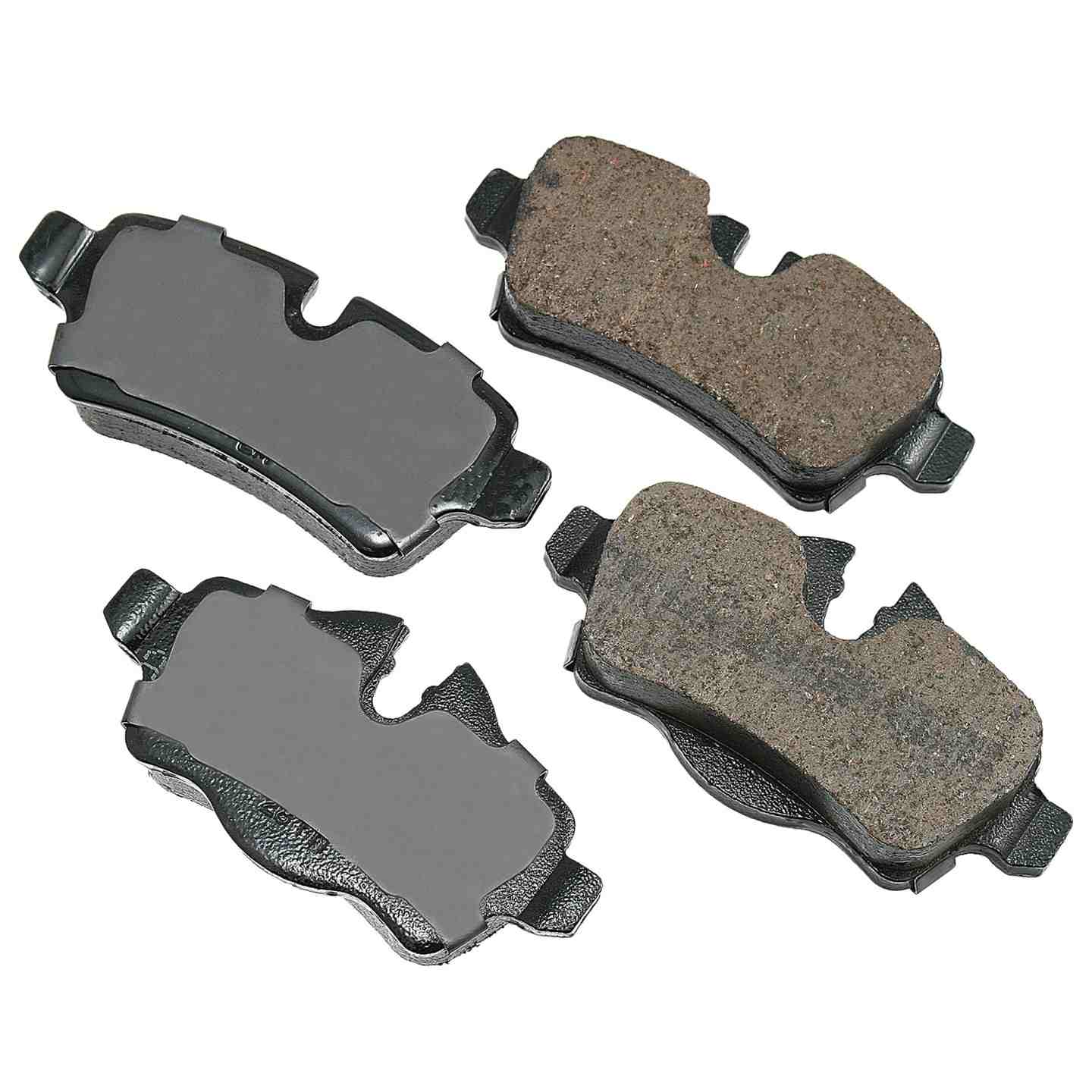 Akebono EURO Disc Brake Pad Set  top view frsport EUR1309