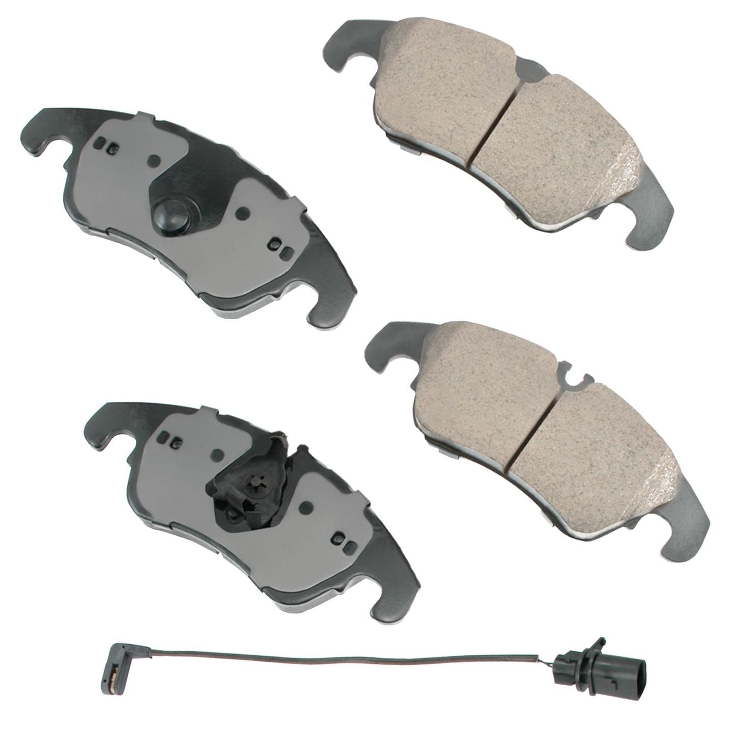 akebono euro disc brake pad set  frsport eur1322a