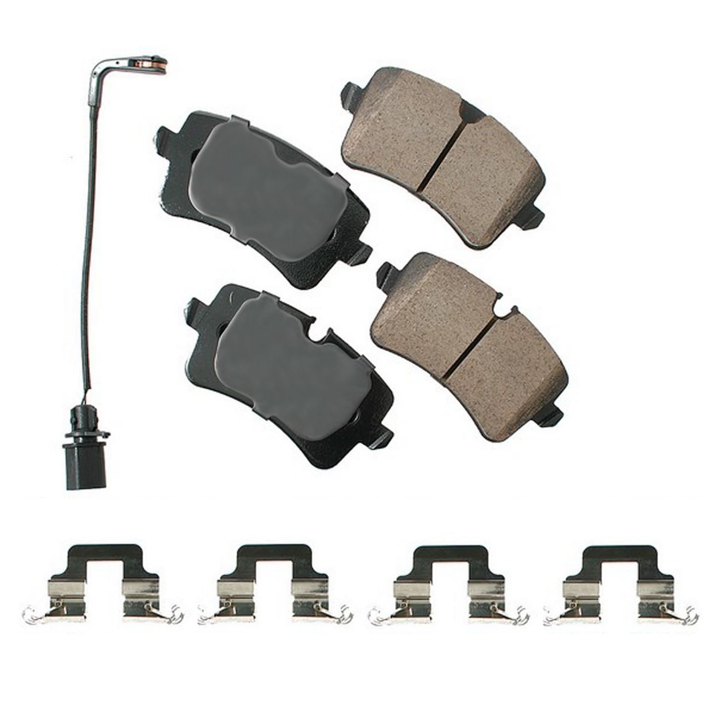 akebono euro disc brake pad set  frsport eur1547