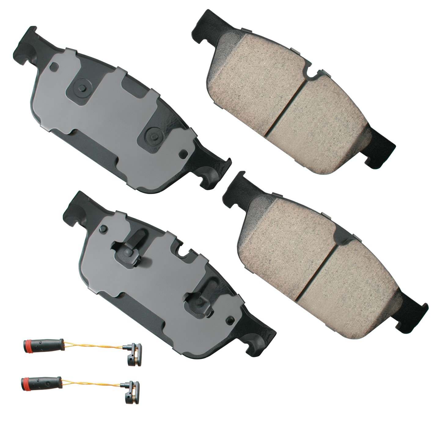 akebono euro disc brake pad set  frsport eur1636