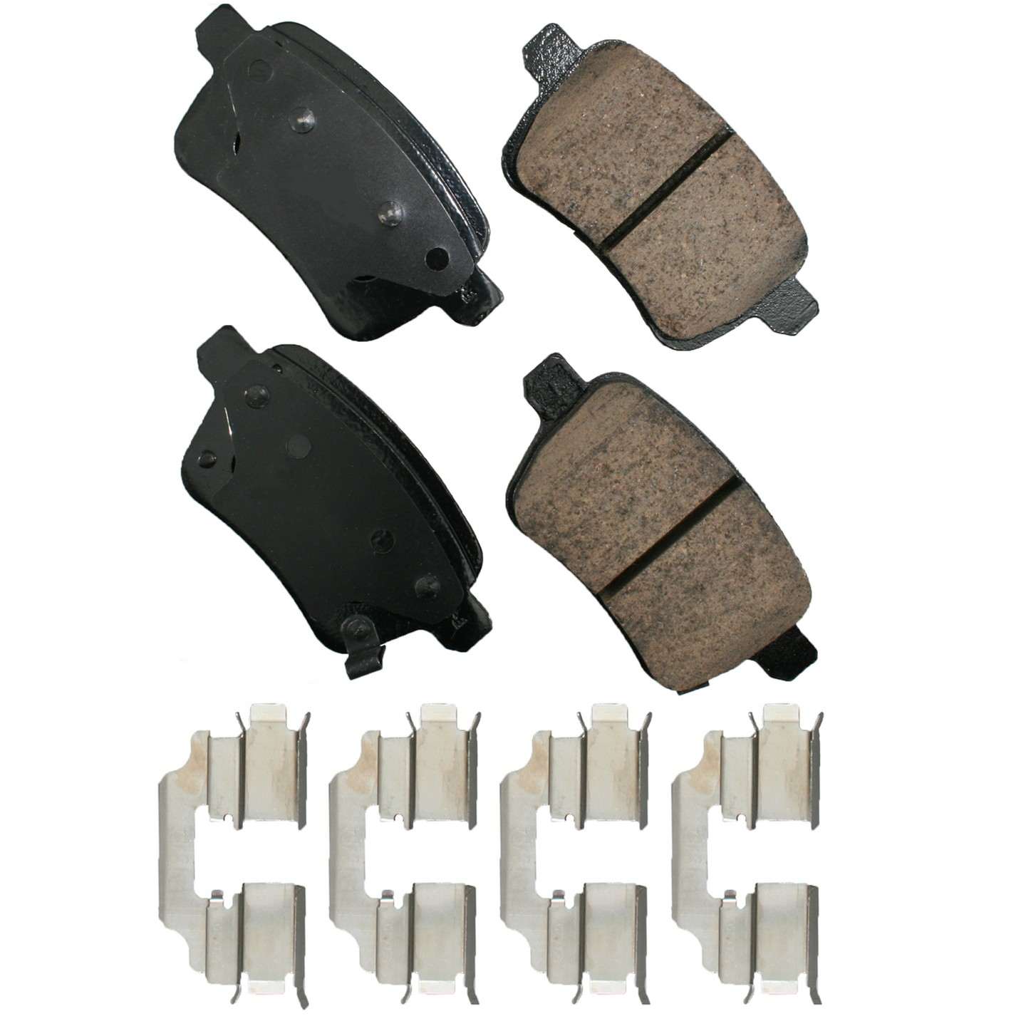 akebono euro disc brake pad set  frsport eur1722