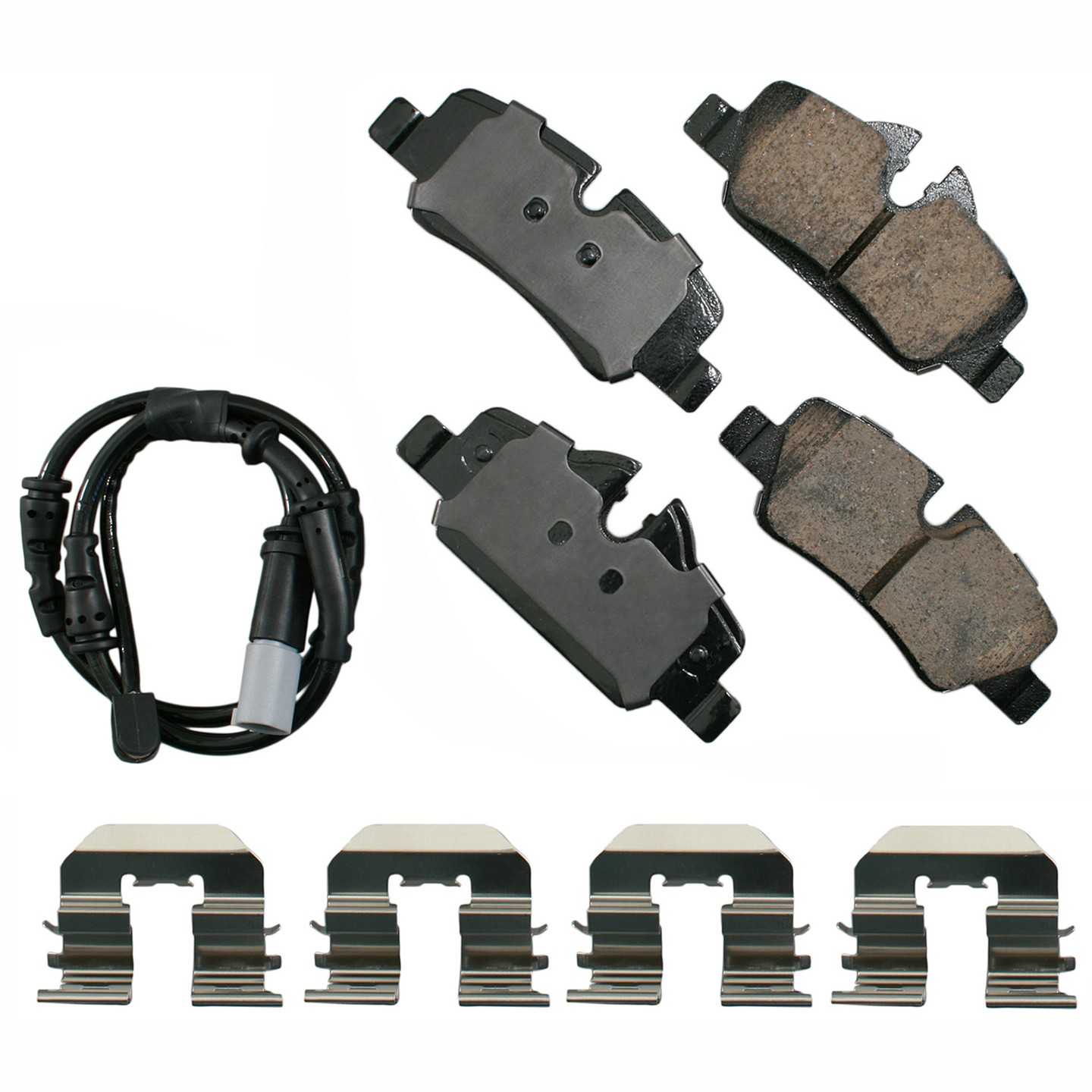 akebono euro disc brake pad set  frsport eur1800