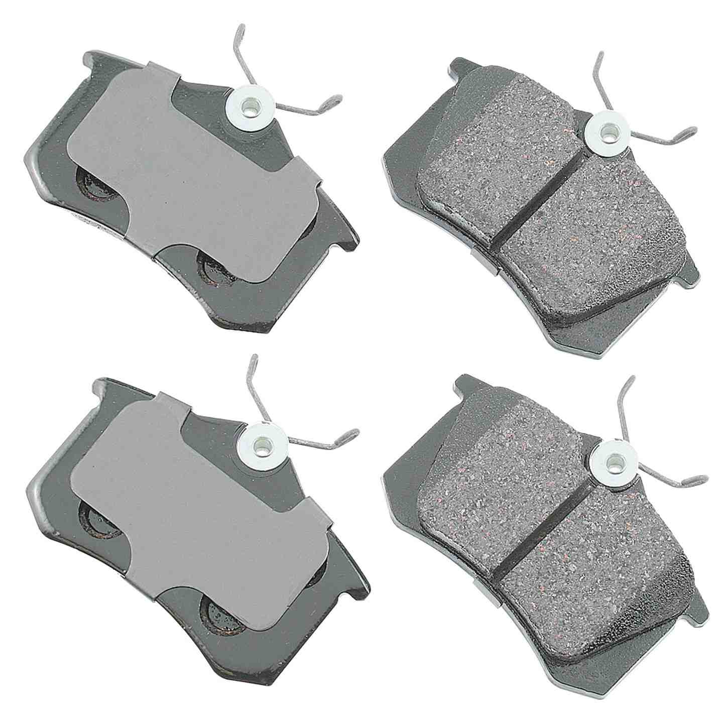 Akebono EURO Disc Brake Pad Set  top view frsport EUR340A