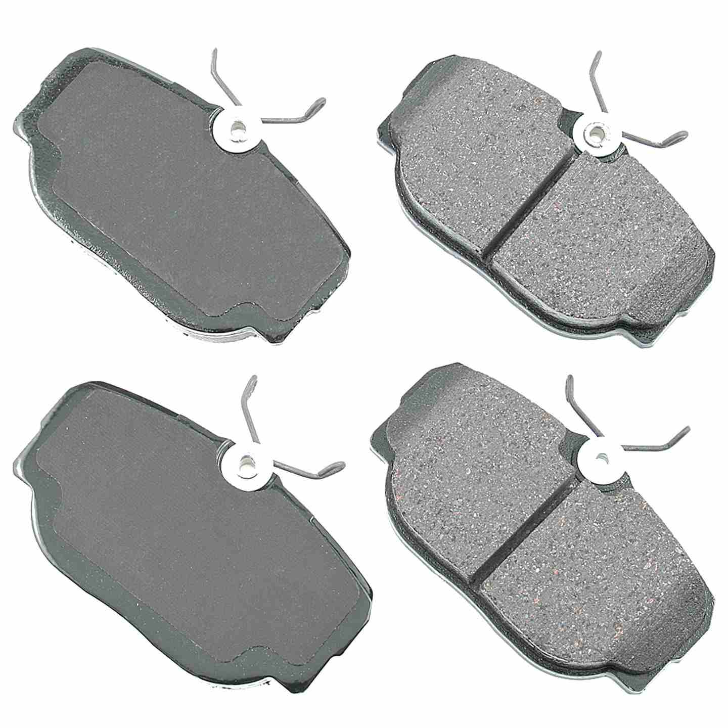 akebono euro disc brake pad set  frsport eur493