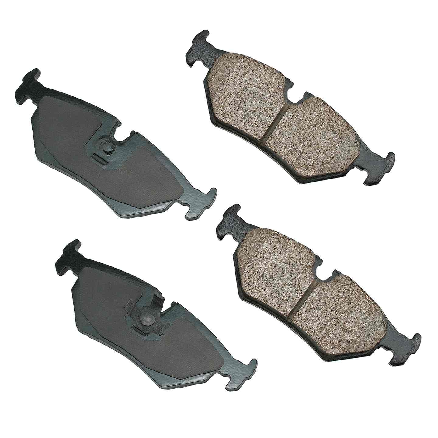 akebono euro disc brake pad set  frsport eur517