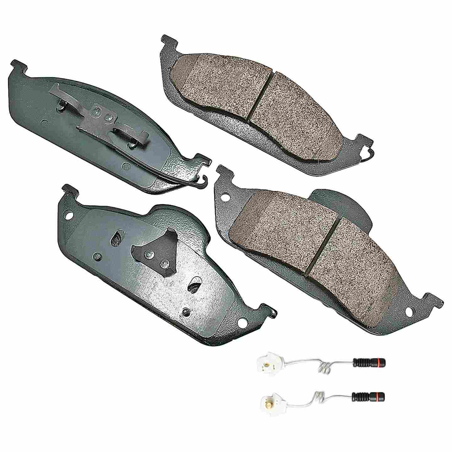 akebono euro disc brake pad set  frsport eur760