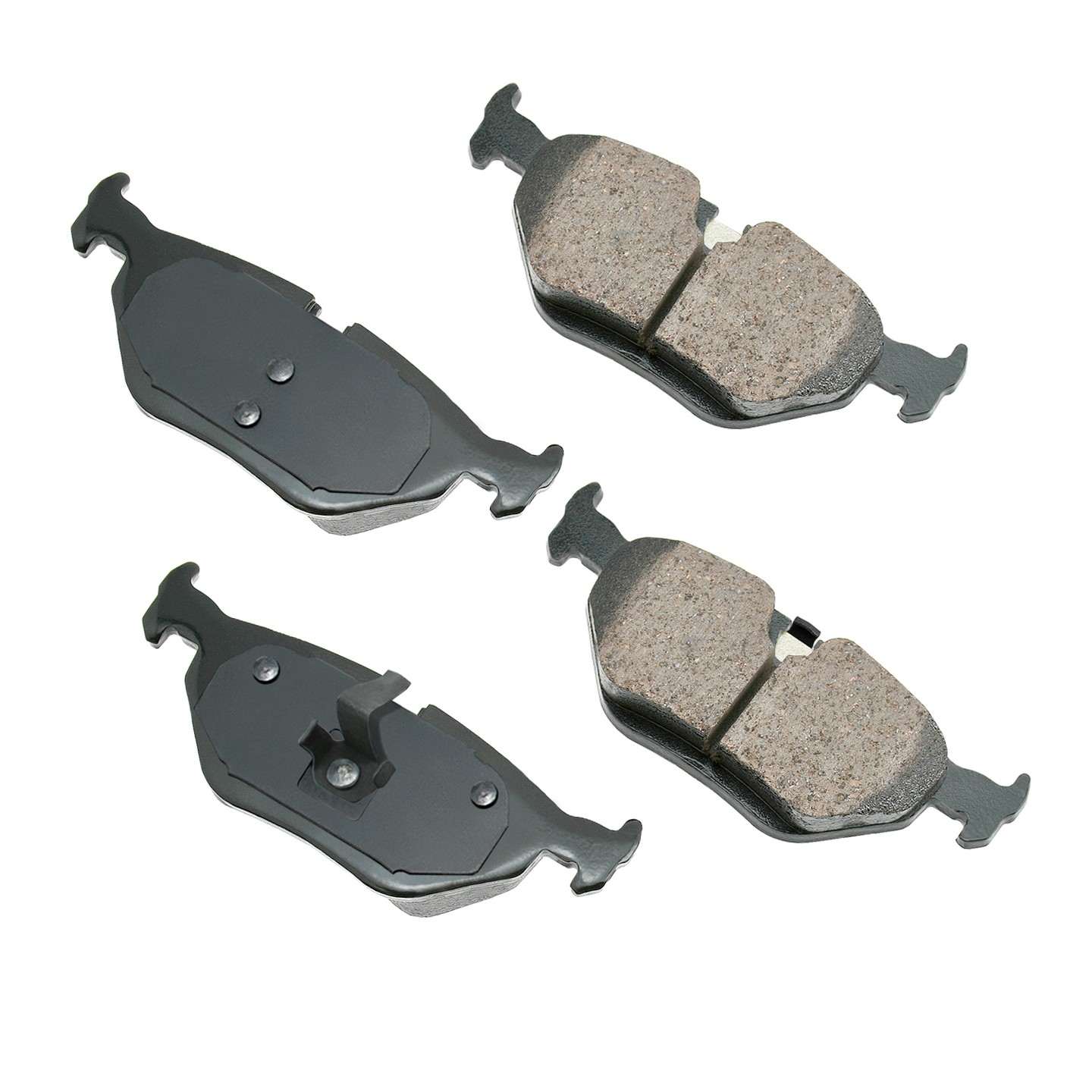 akebono euro disc brake pad set  frsport eur763