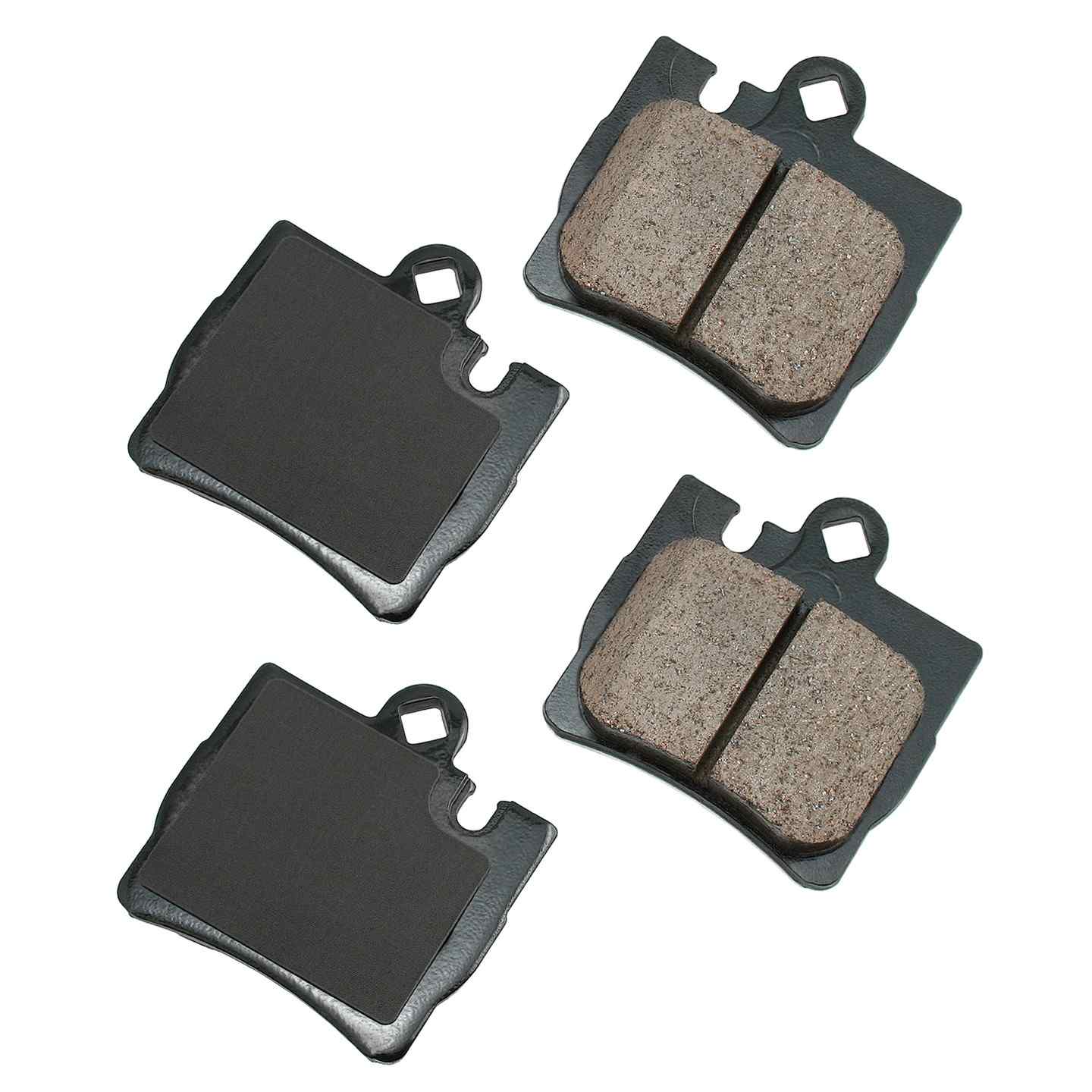 akebono euro disc brake pad set  frsport eur848