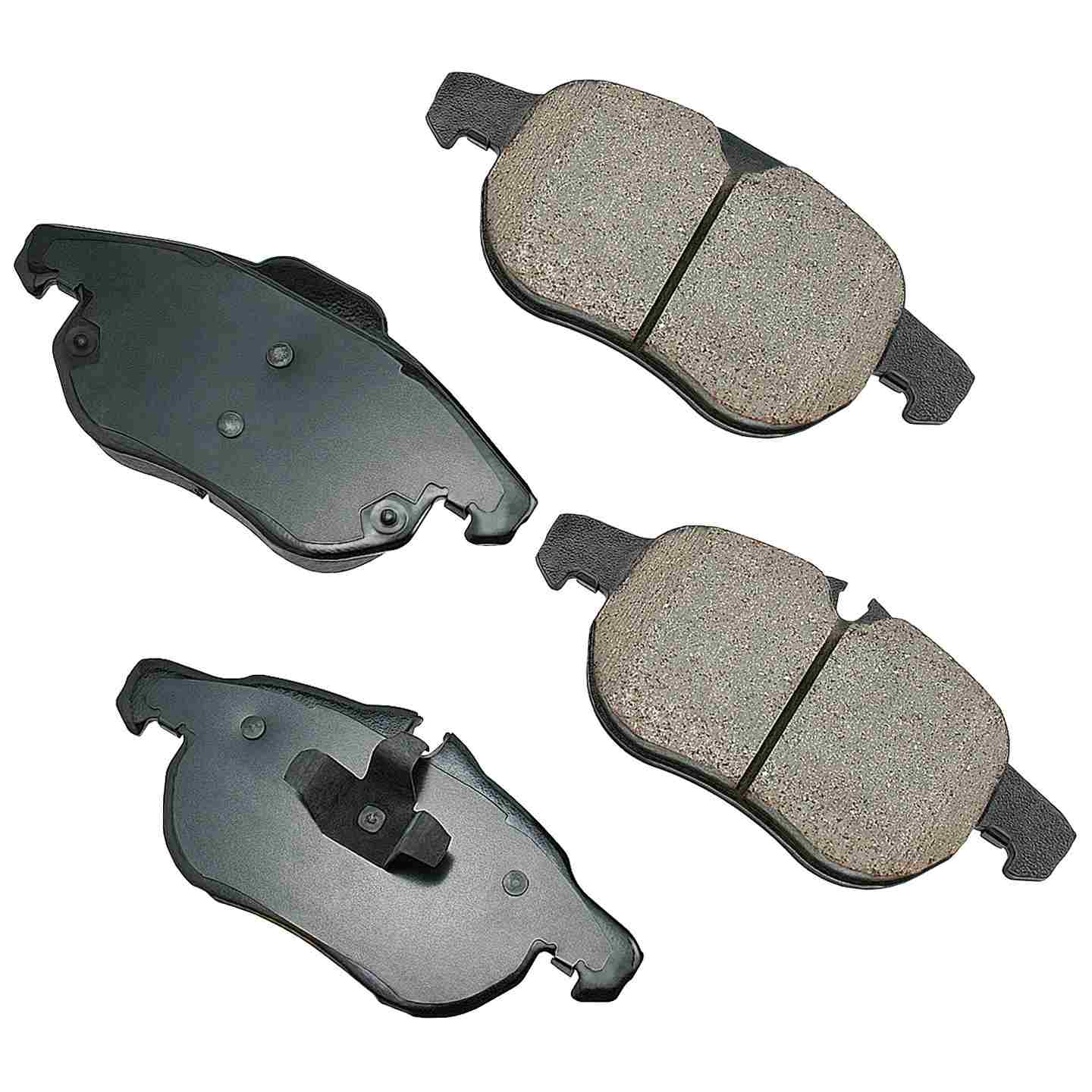 akebono euro disc brake pad set  frsport eur972