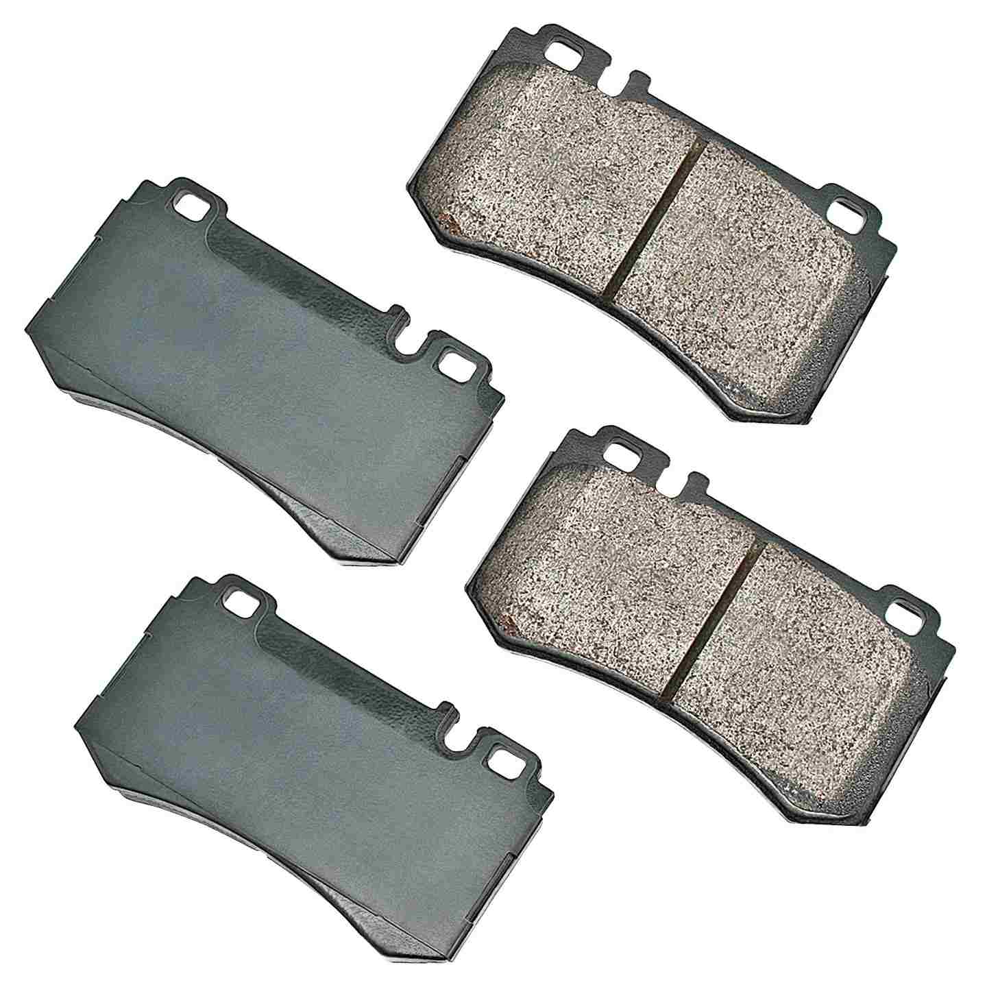 Akebono EURO Disc Brake Pad Set  top view frsport EUR984