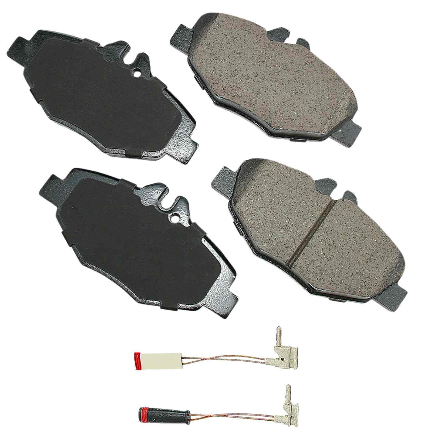 akebono euro disc brake pad set  frsport eur987