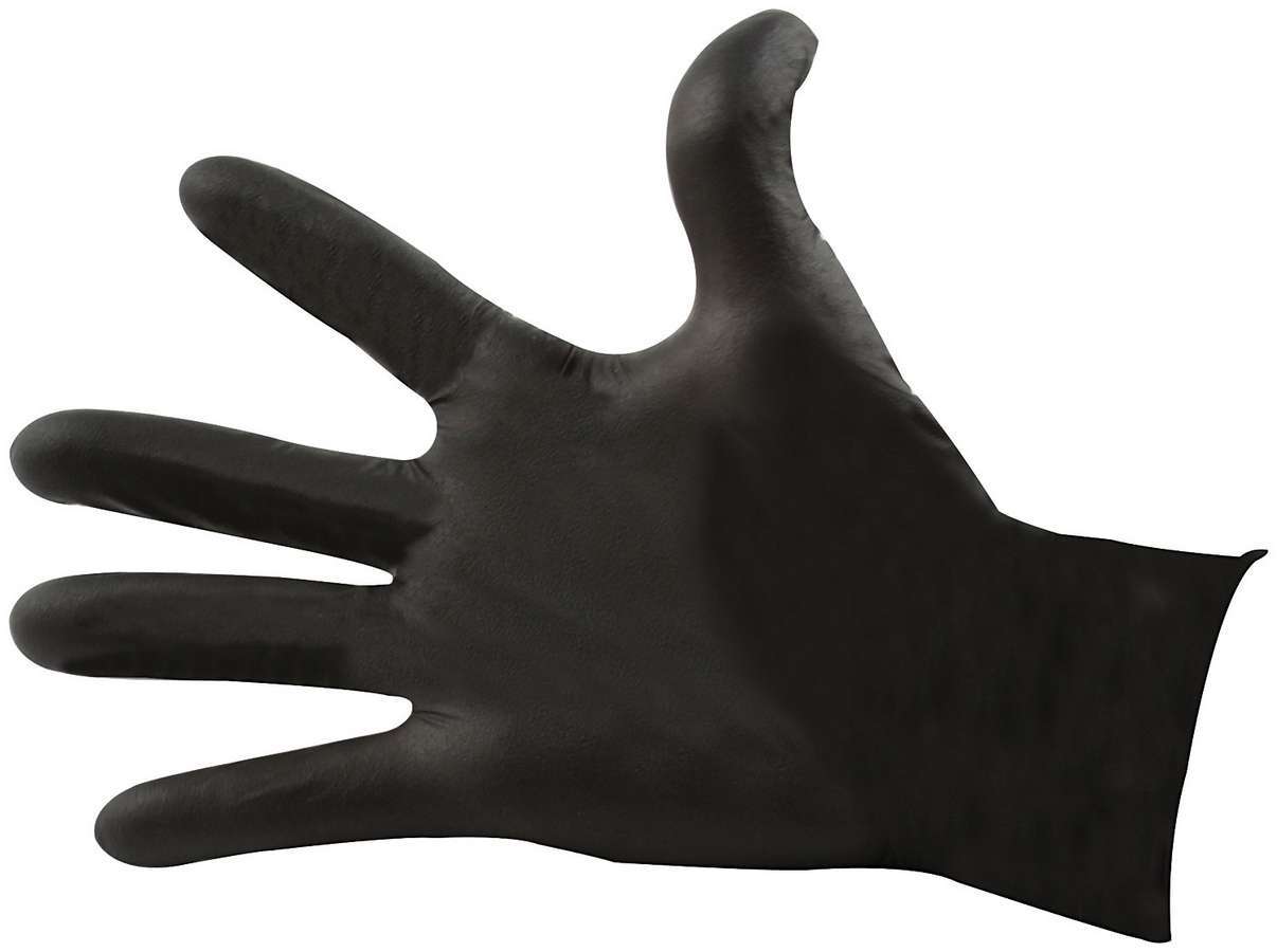 Allstar Performance Nitrile Gloves Black Medium ALL12024