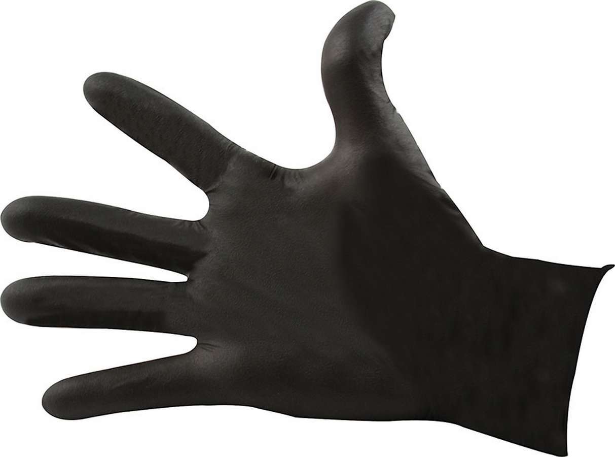Allstar Performance Nitrile Gloves Black XX-Large ALL12027