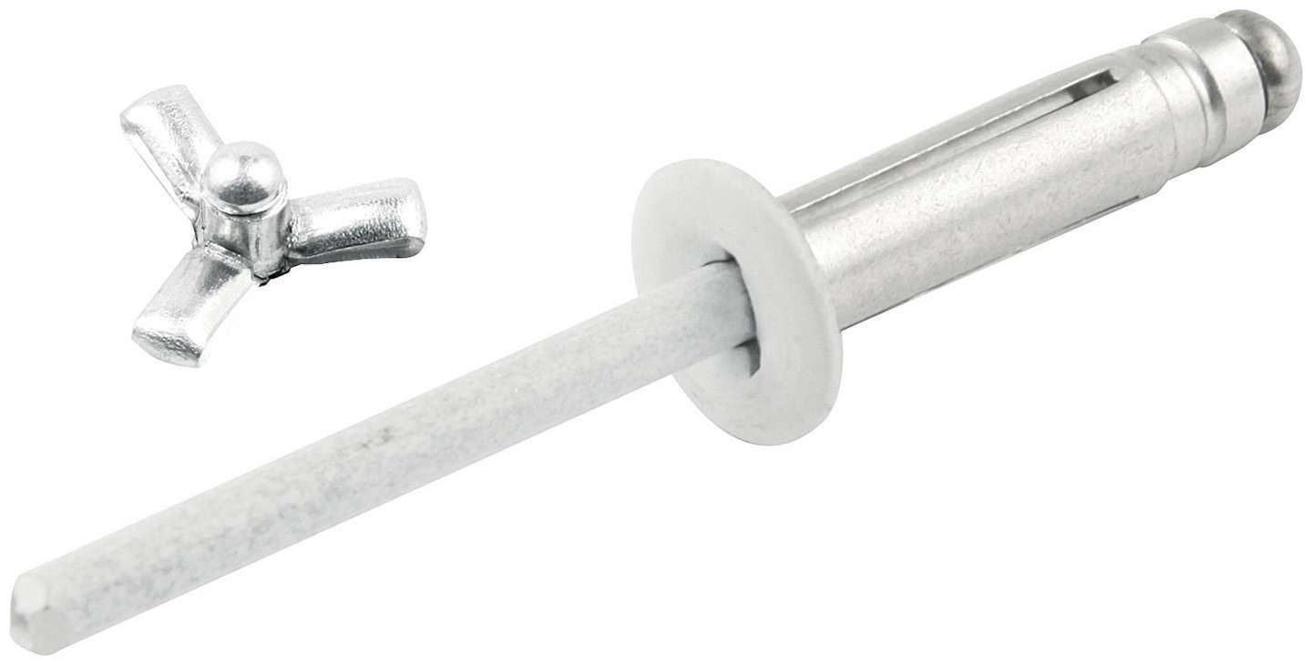 Allstar Performance Sm Hd Rivet 250pk White Flange Type ALL18080