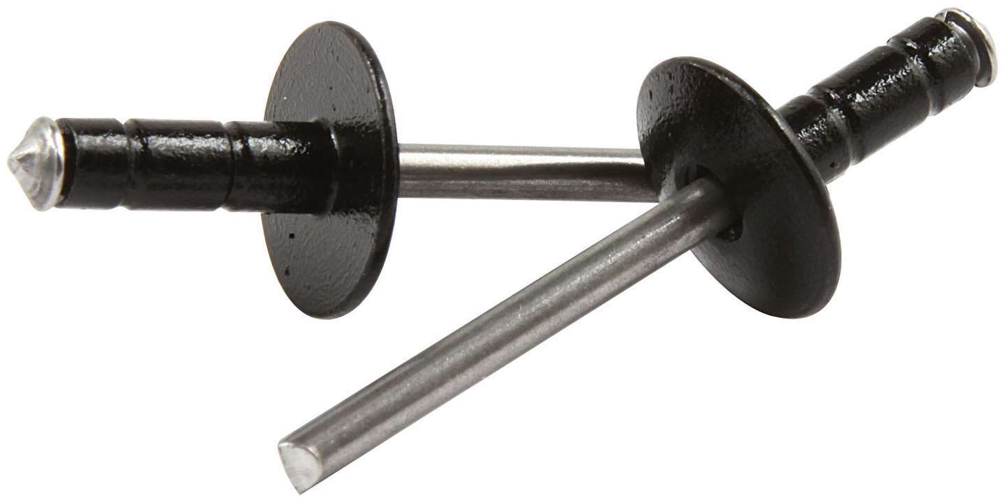 Allstar Performance Lg Hd Rivet Black 250pk Multi Grip ALL18095