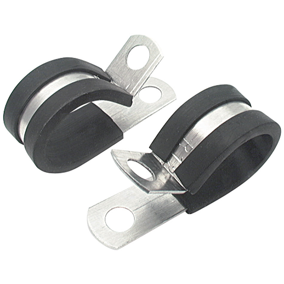 Allstar Performance Aluminum Line Clamps 1/2in 50pk ALL18303-50