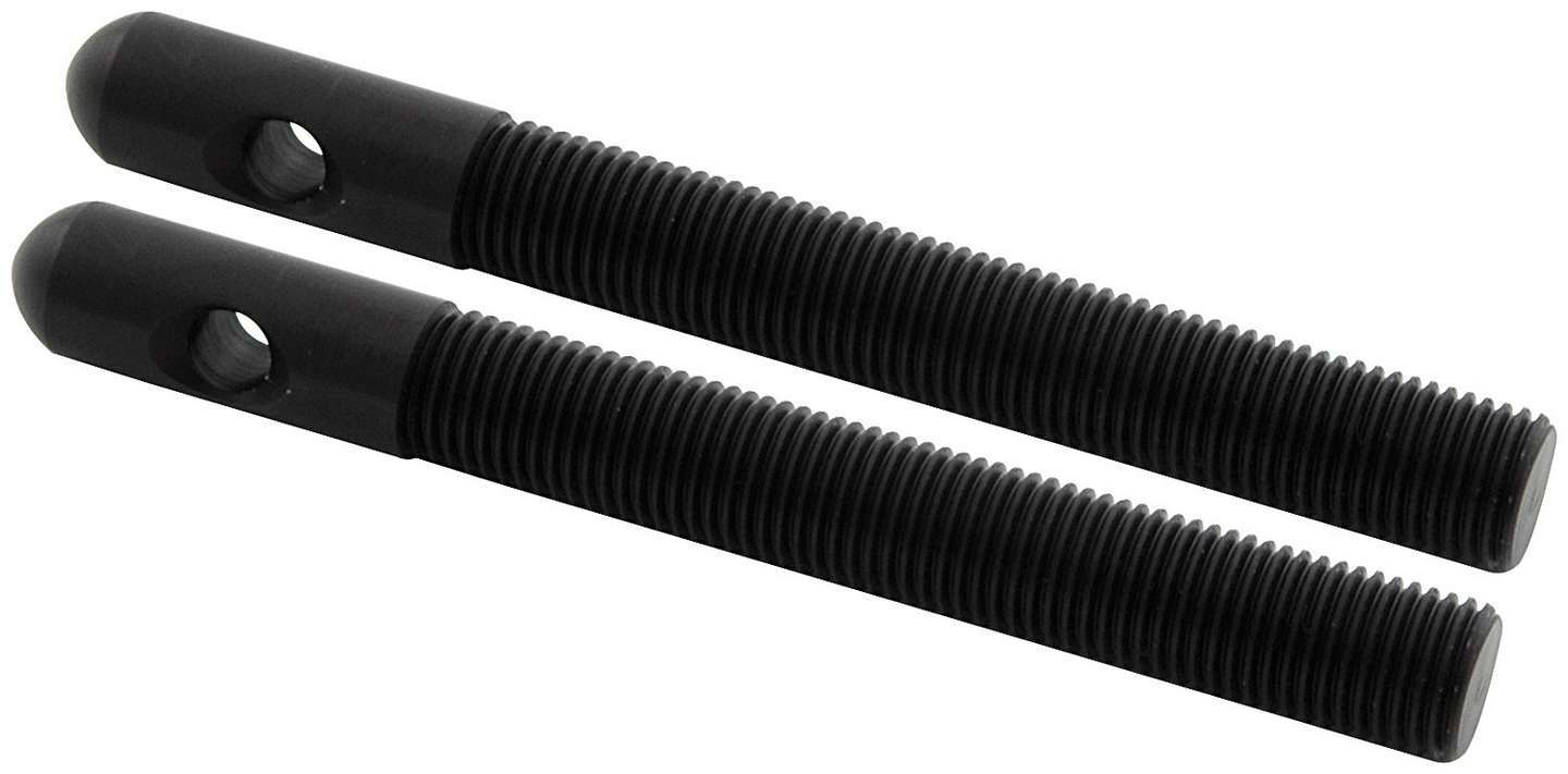 Allstar Performance Repl Aluminum Pins 3/8in Black 2pk ALL18491