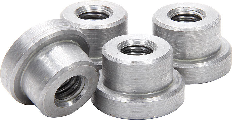 Allstar Performance Weld On Nuts 3/8-16 Short 4pk ALL18549