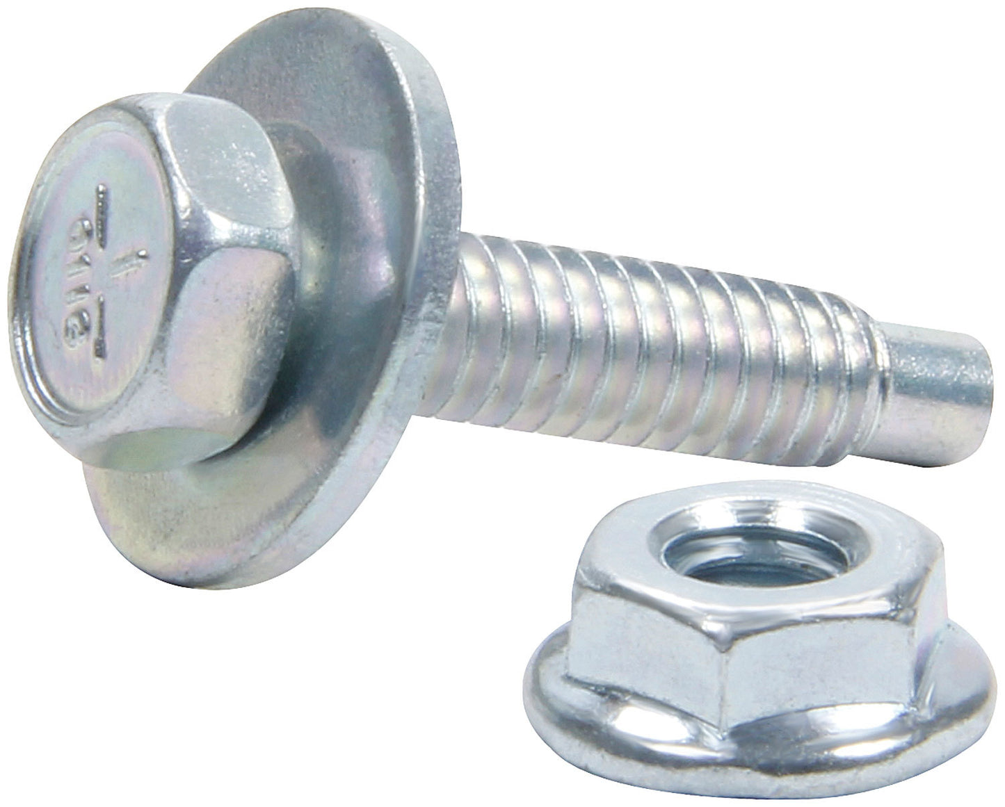 Allstar Performance Body Bolt Kit 10pk Silver 1-1/8in ALL18655