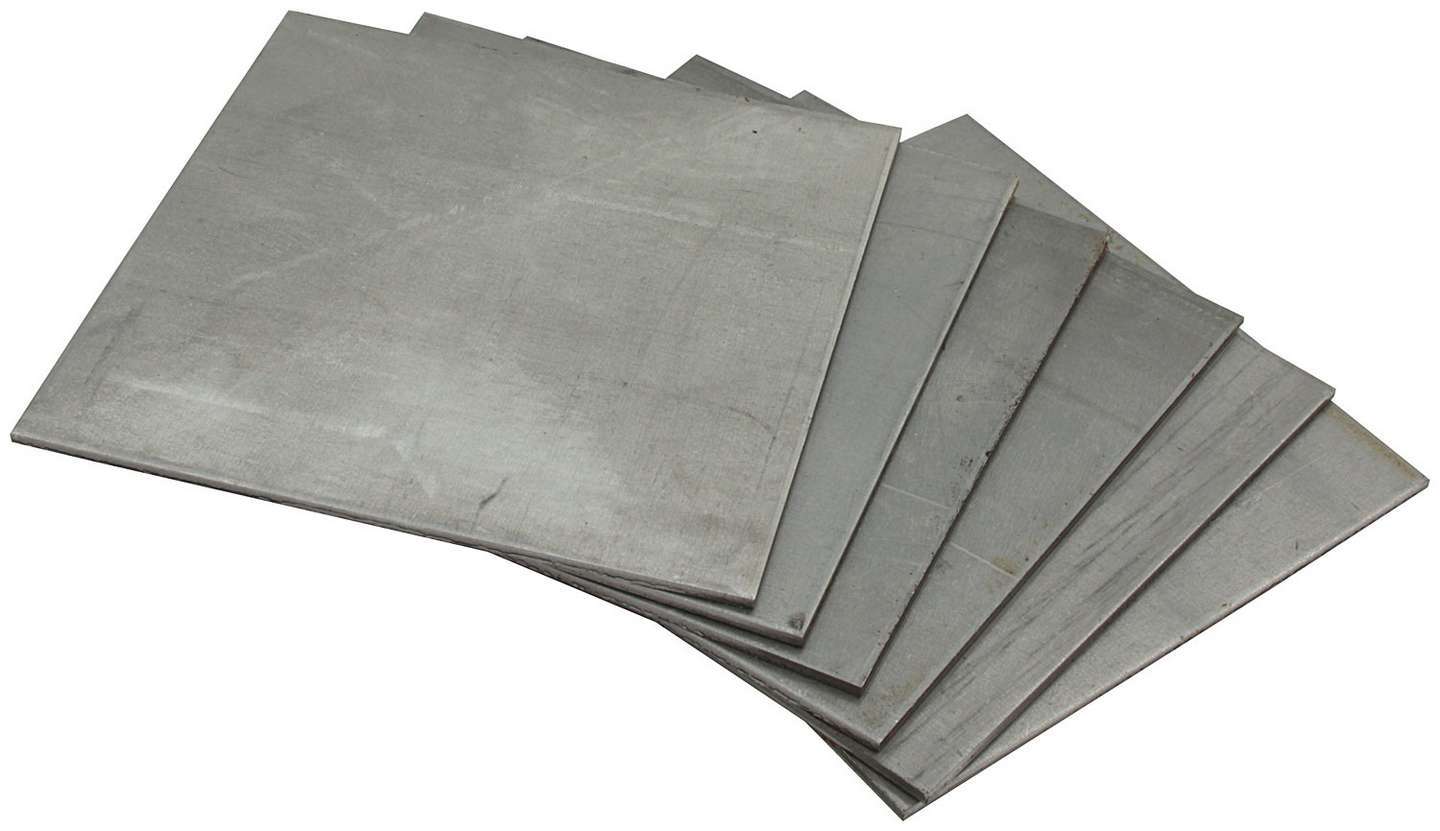 Allstar Performance Floor Plates 6in x 6in 6pk ALL22640