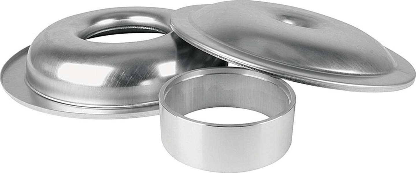 Allstar Performance LW 14in A/C Kit Plain No Element 2in Spacer ALL25906