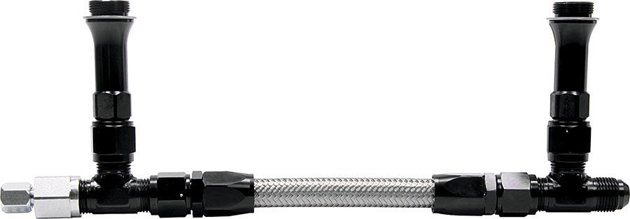 Allstar Performance Fuel Line Kit 9-5/16in Std Holley Black ALL26166