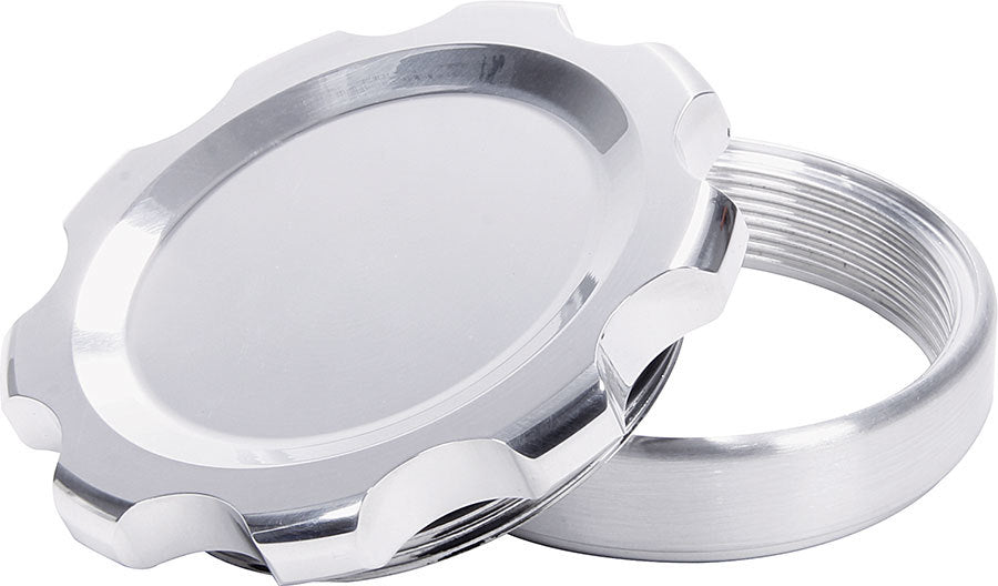 Allstar Performance Filler Cap Polished with Weld-In Alum Bung Large ALL36173