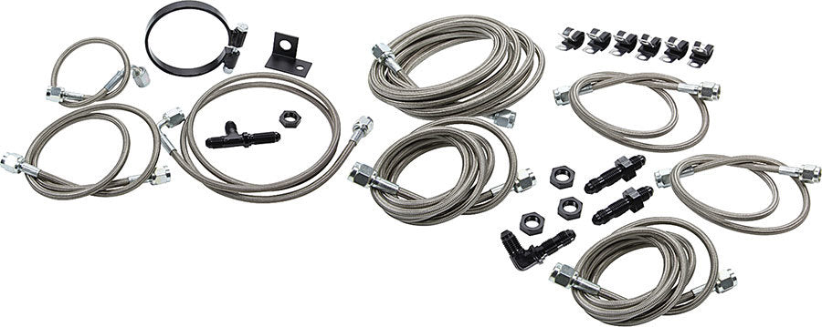 Allstar Performance Dirt Car Brake Line Kit Mod Aftermarket Calipers ALL42053