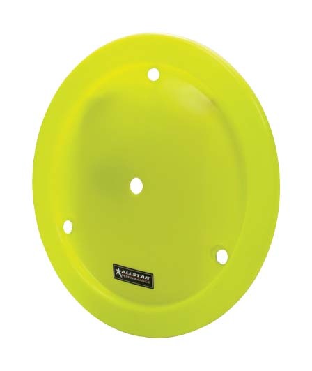 Allstar Performance Wheel Cover No Hardware Neon Yellow ALL44288