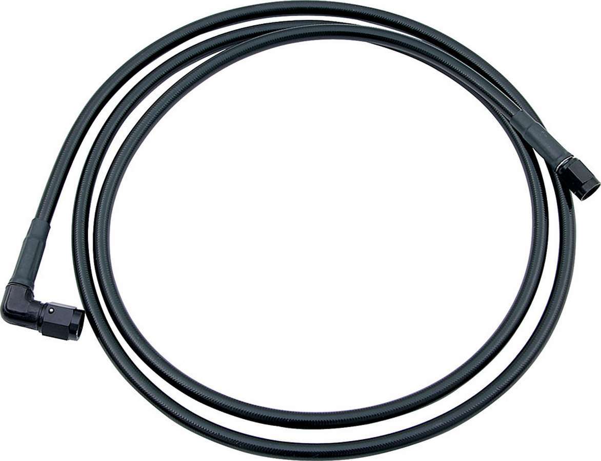 Allstar Performance Coated Braided Line 36in #4 Hose -4 90 Deg/-4 Str ALL48407
