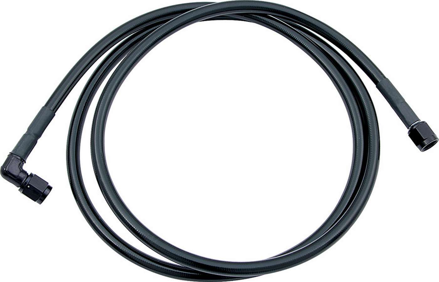 Allstar Performance Coated Braided Line 36in #3 Hose -3 90 Deg/-3 Str ALL48422
