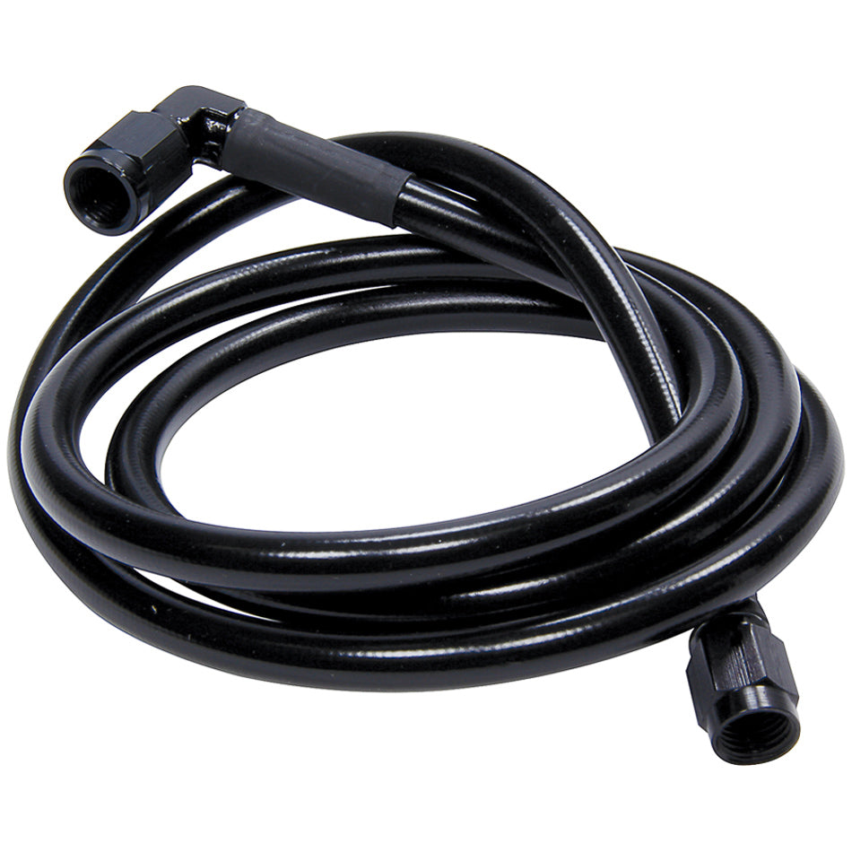 Allstar Performance Coated Braided Line 40in #4 Hose -4 Str/-4 90 Deg ALL48427